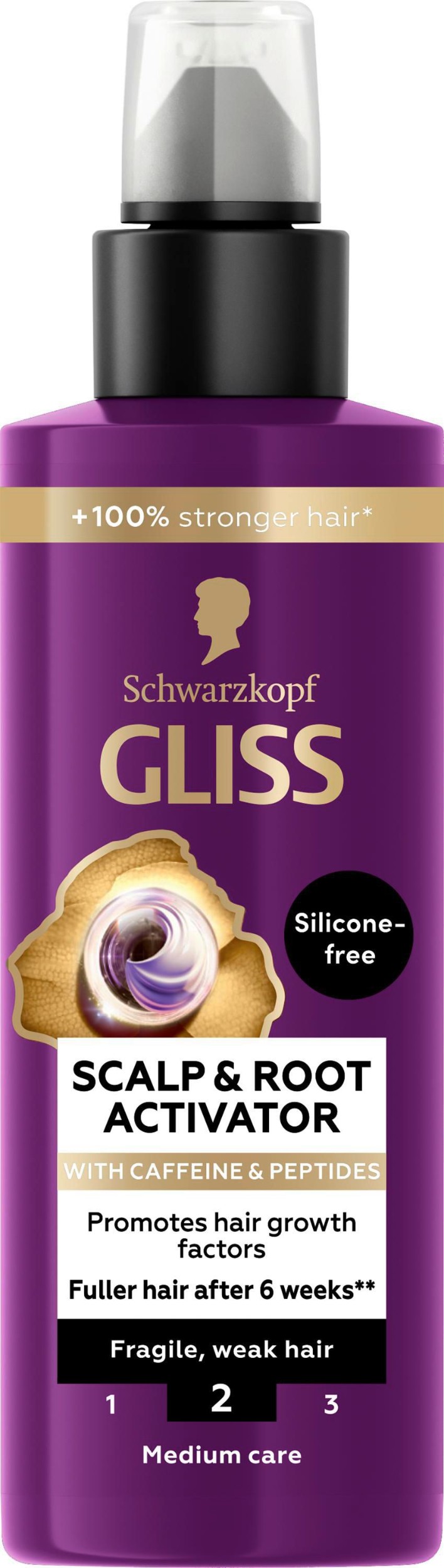 Drogerie a kosmetika - Schwarzkopf Gliss Blonde Hair Perfector fialový expresní kondicionér 200ml