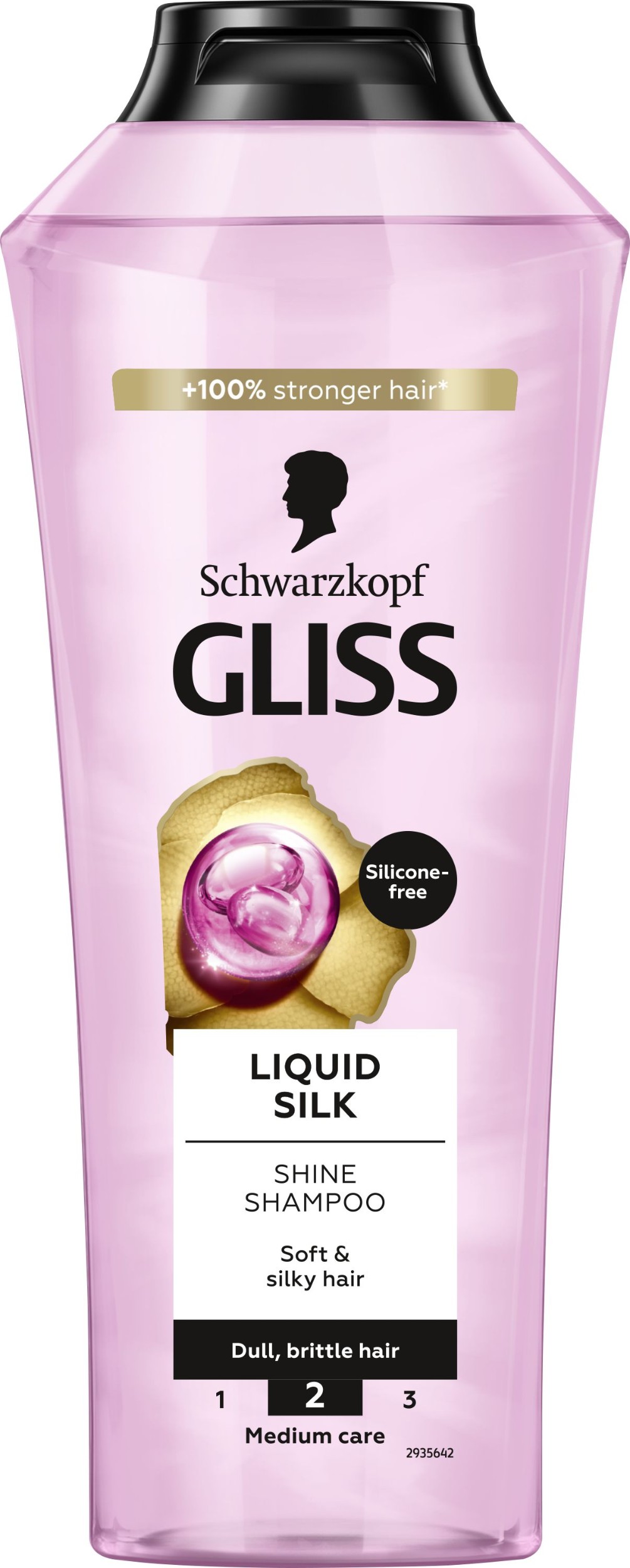 Drogerie a kosmetika - Schwarzkopf Gliss Liquid Silk šampon 400ml