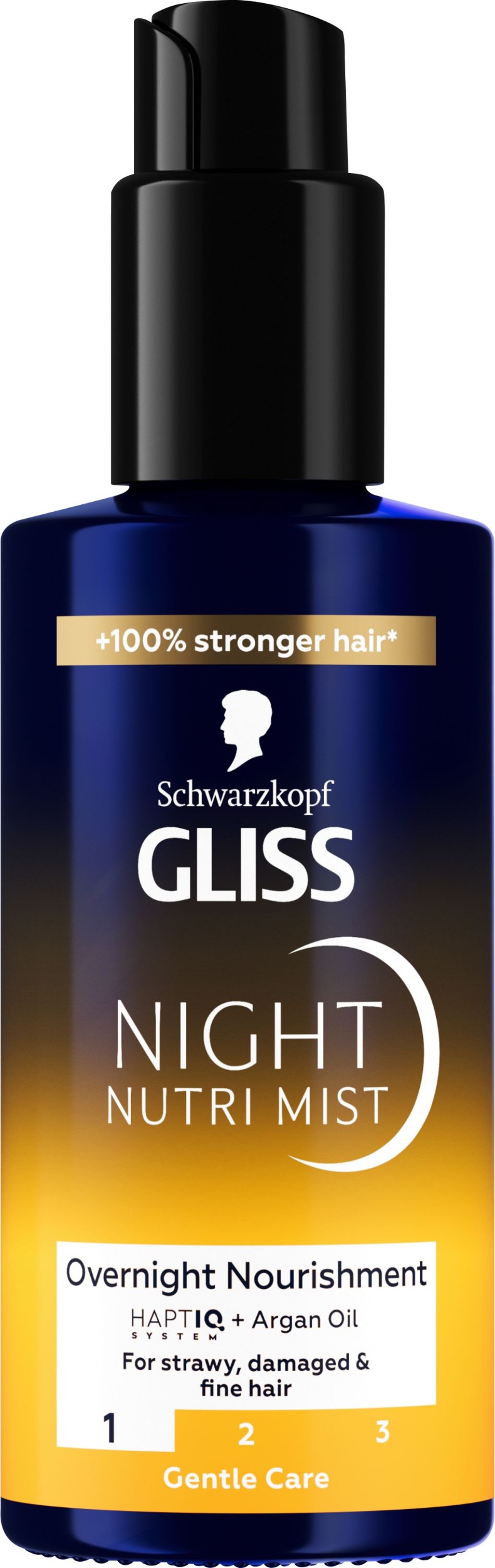 Drogerie a kosmetika - Schwarzkopf Gliss Night Nutri Mist 100ml