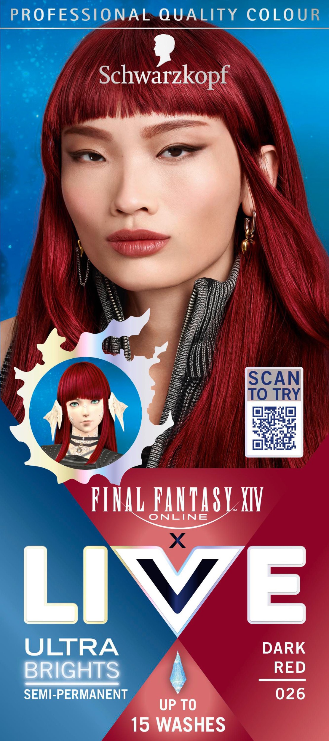 Drogerie a kosmetika - Schwarzkopf Live Ultra Brights semi-permanentní barva na vlasy 024 Zářivá zelená 50ml