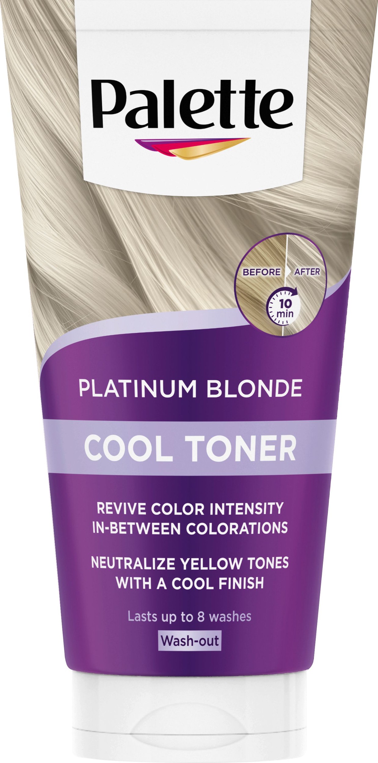 Drogerie a kosmetika - Schwarzkopf Palette Barva na vlasy Platinum Blonde Toner 150 ml