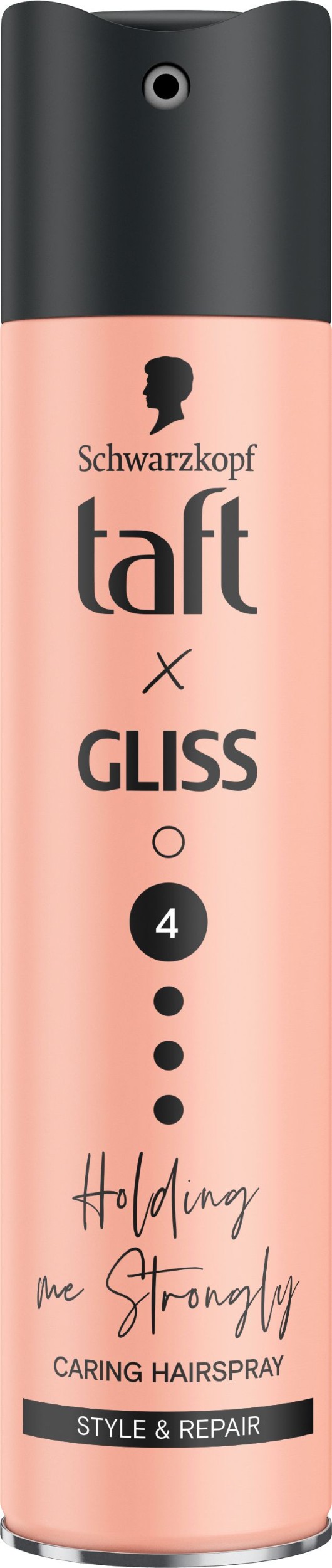 Drogerie a kosmetika - Schwarzkopf Taft x Gliss Pečující lak na vlasy pro všechny typy vlasů 250ml