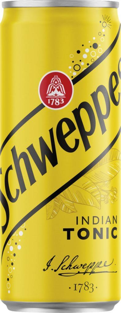 Nápoje - Schweppes Tonic 0,33L CAN Sleek