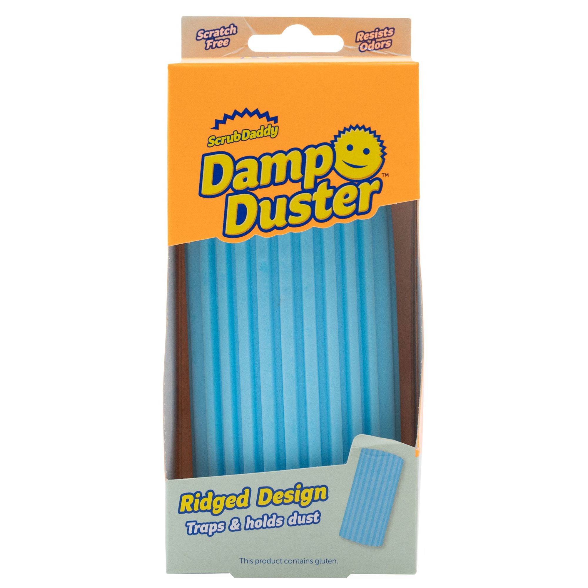 Domácnost a Zahrada - Scrub Daddy Houbička na utírání prachu<br>Damp Duster (modrá)