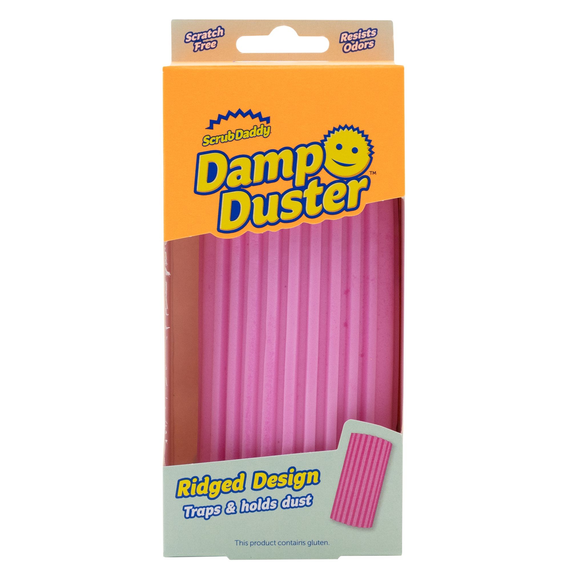 Domácnost a Zahrada - Scrub Daddy Houbička na utírání prachu<br>Damp Duster (růžová)