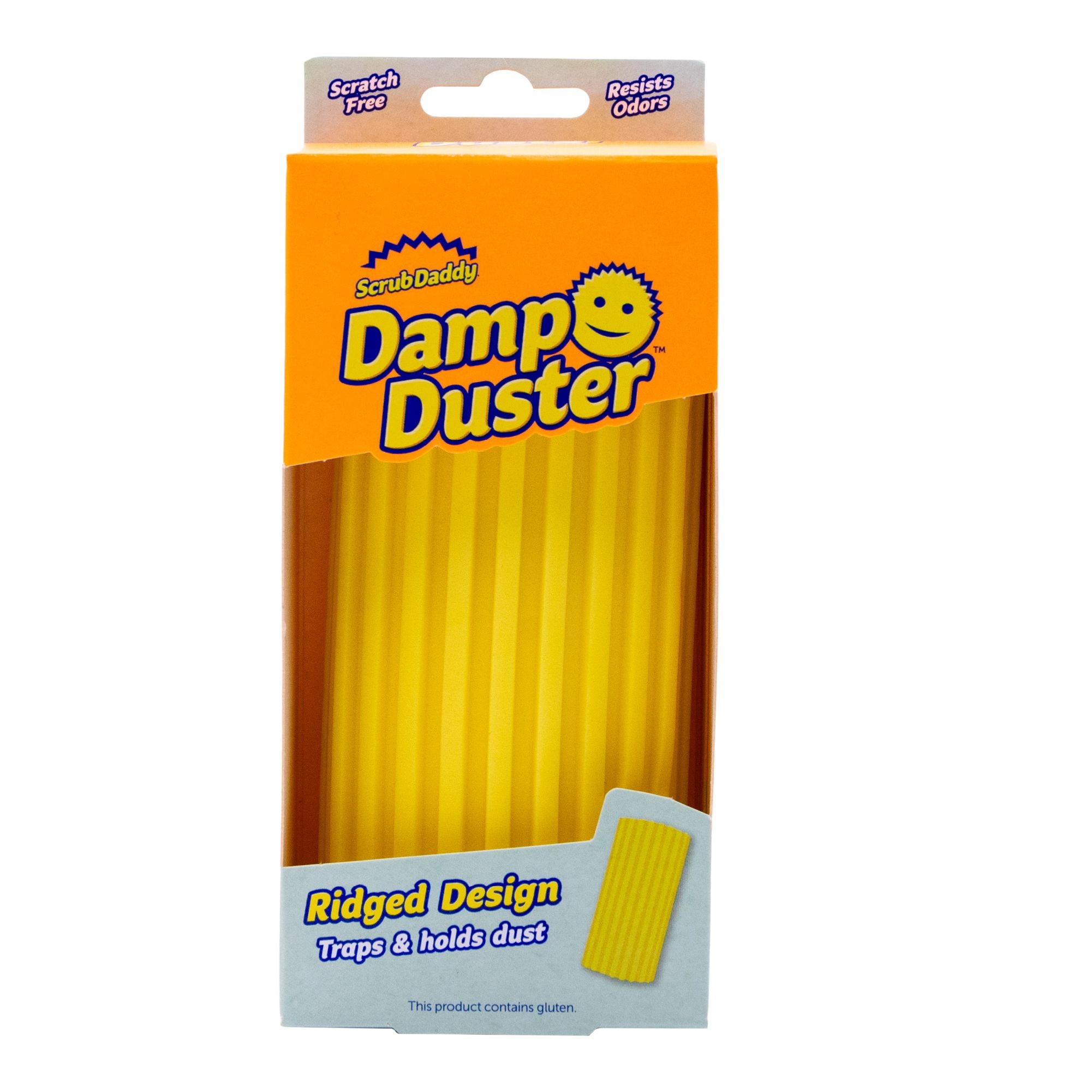 Domácnost a Zahrada - Scrub Daddy Houbička na utírání prachu<br>Damp Duster (žlutá)