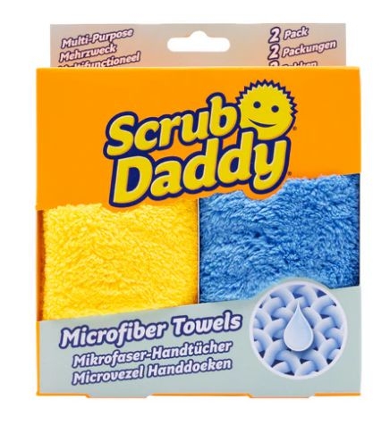 Domácnost a Zahrada - Scrub Daddy utěrky z mikrovlákna 2 ks