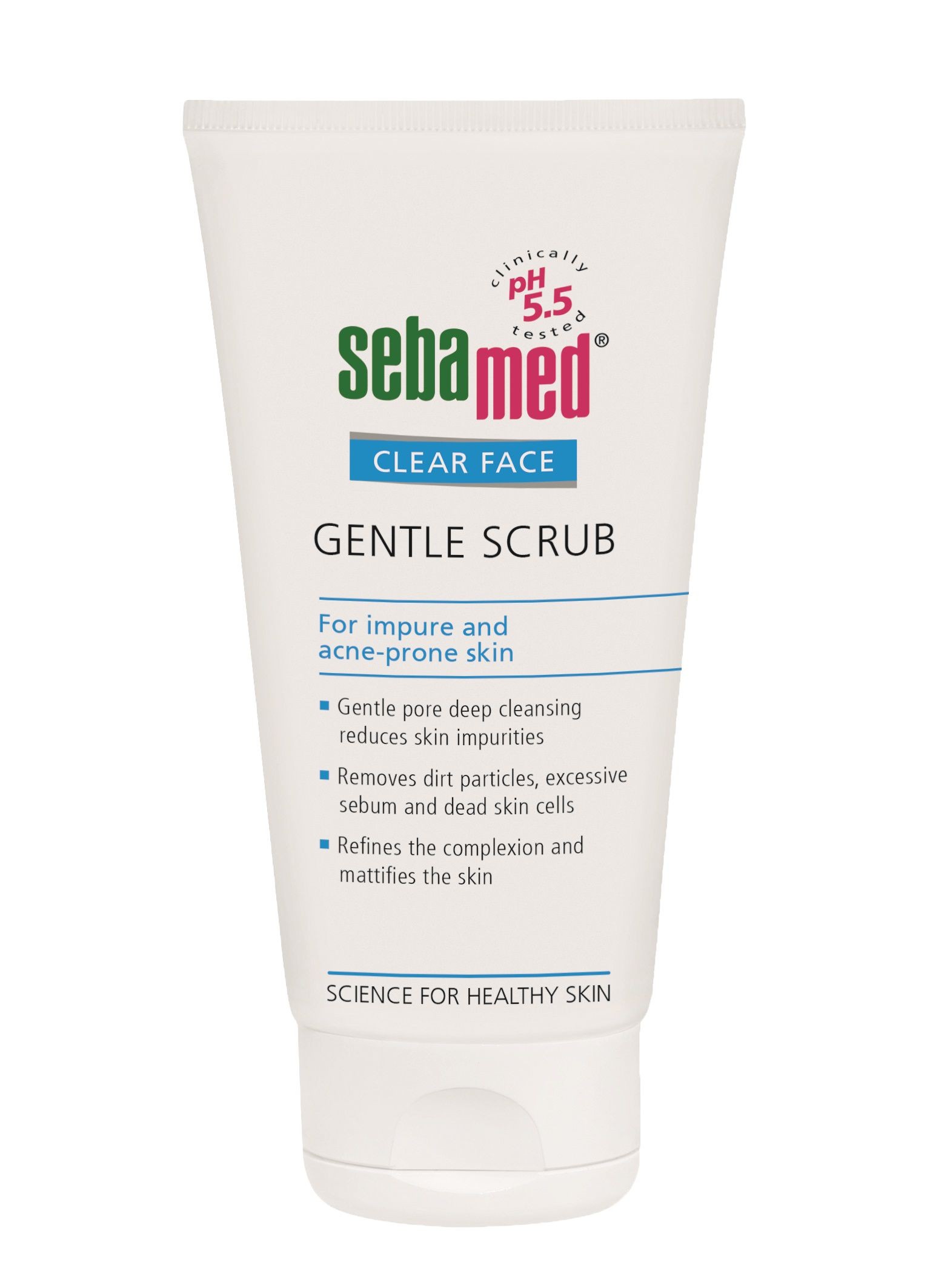 Drogerie a kosmetika - sebamed Clear Face Jemný peeling 150 ml