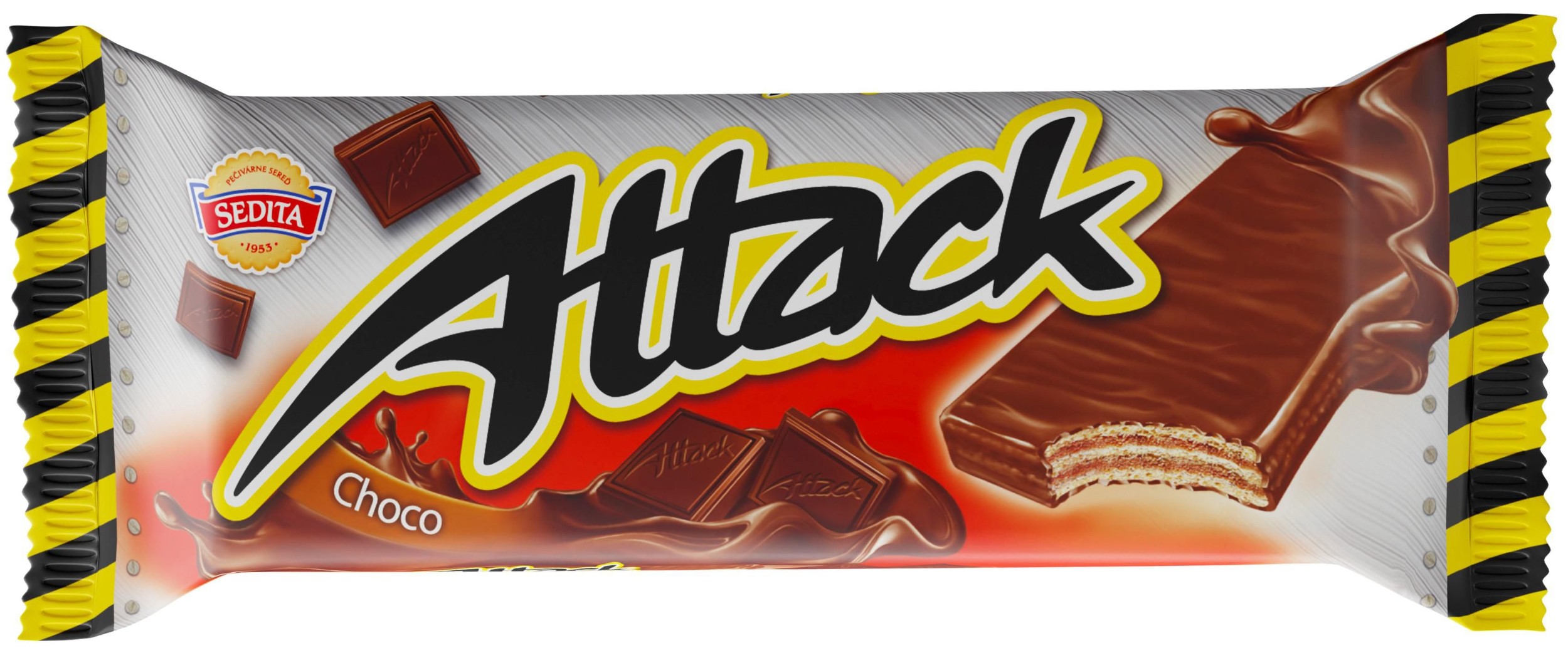 Trvanlivé potraviny - Sedita Attack čokoládový 30g