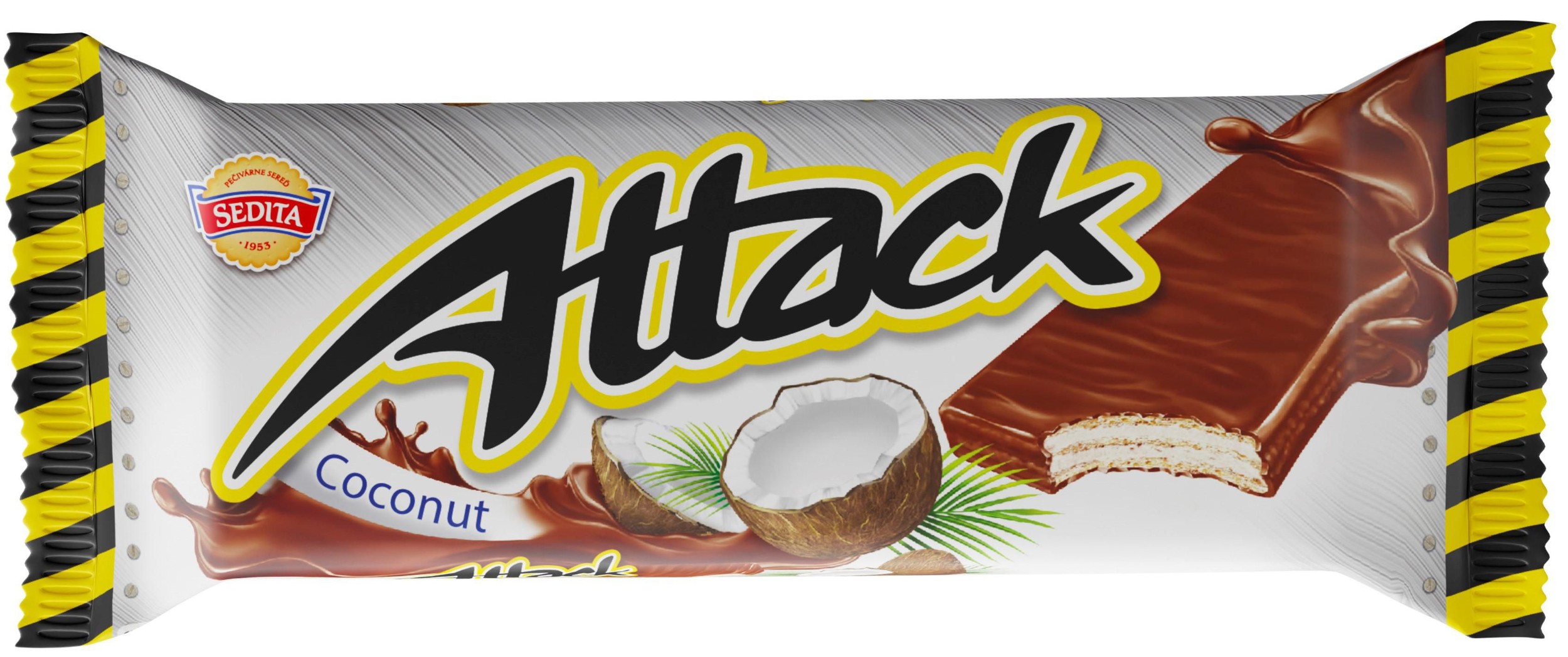 Trvanlivé potraviny - Sedita Attack kokosový 30g