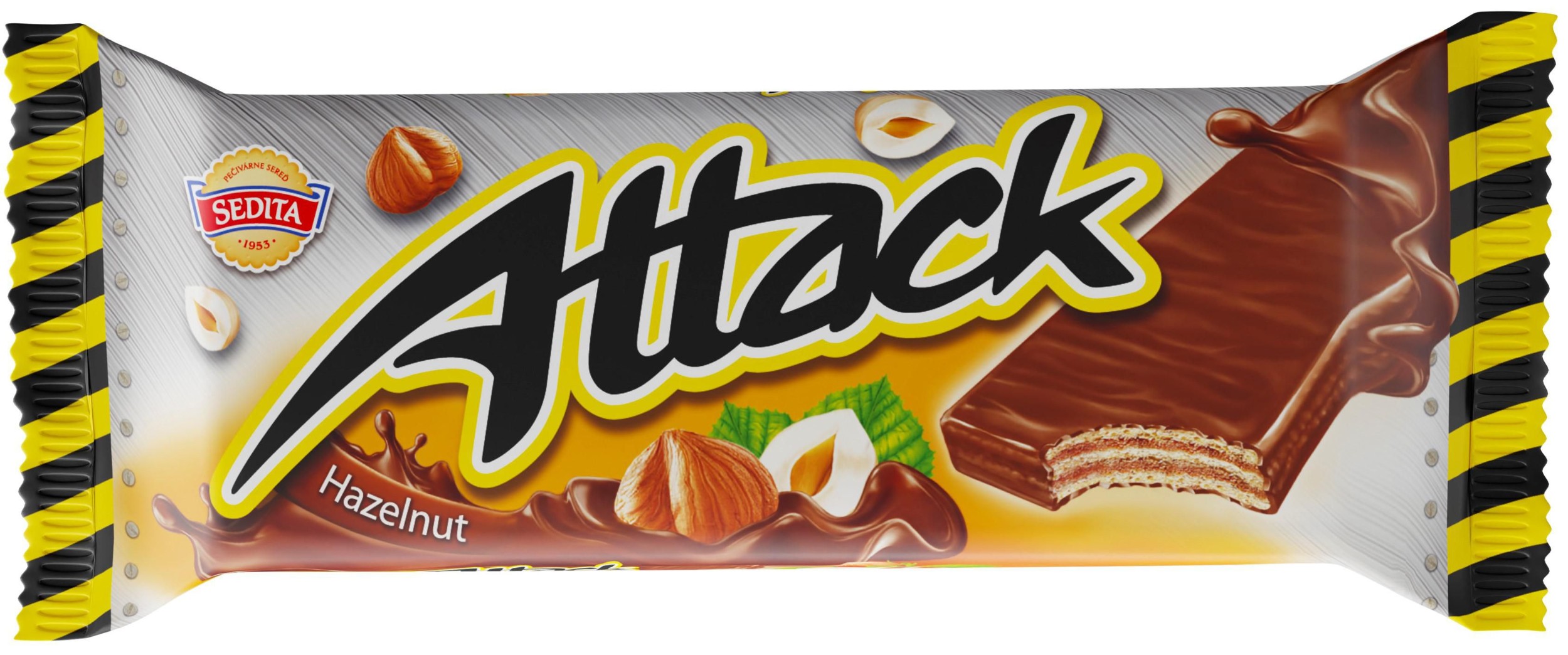 Trvanlivé potraviny - Sedita Attack lískooříškový 30g