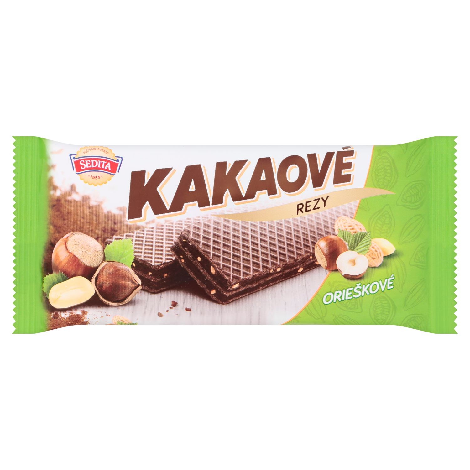 Trvanlivé potraviny - Sedita Kakové řezy s kousky oříšků 50g