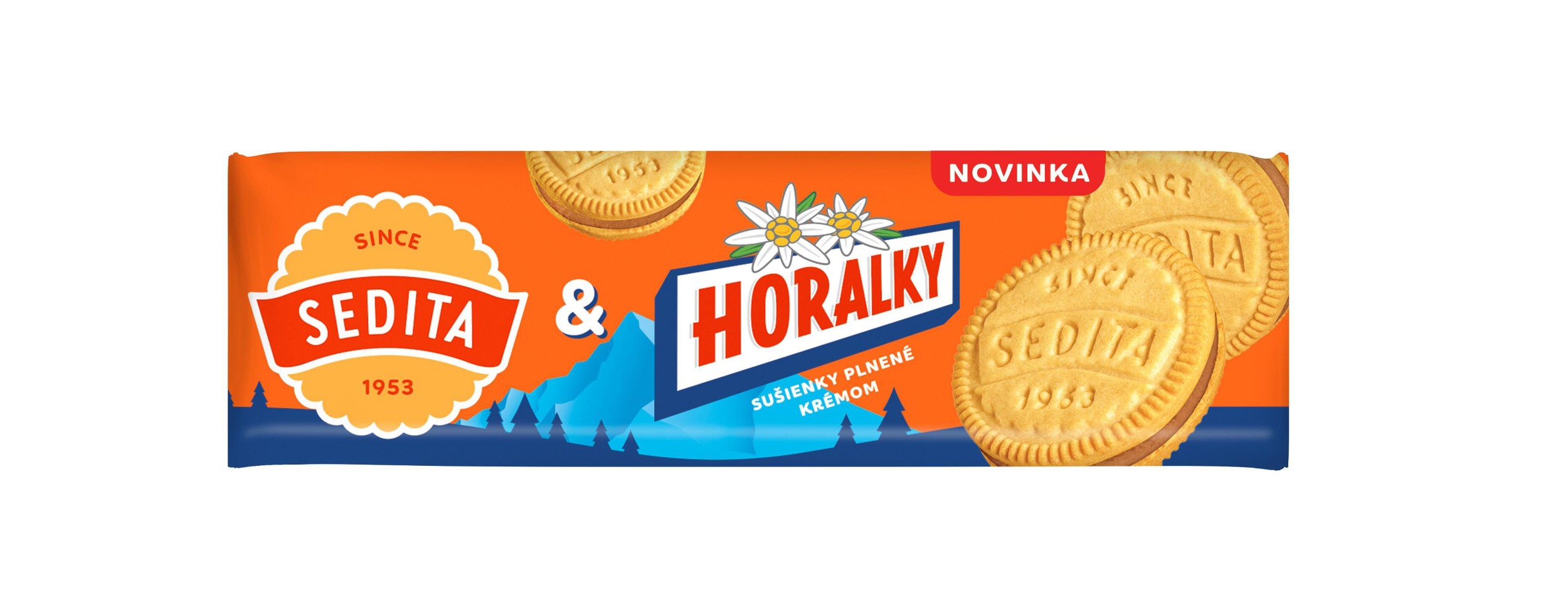 Trvanlivé potraviny - Sedita sušenky Horalky 150g