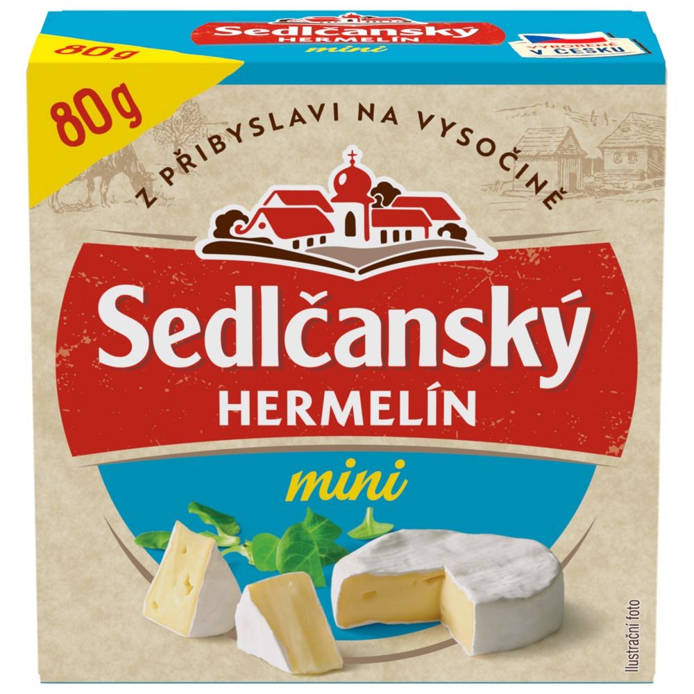 Sedlčanský Hermelínek původní český 80g-0