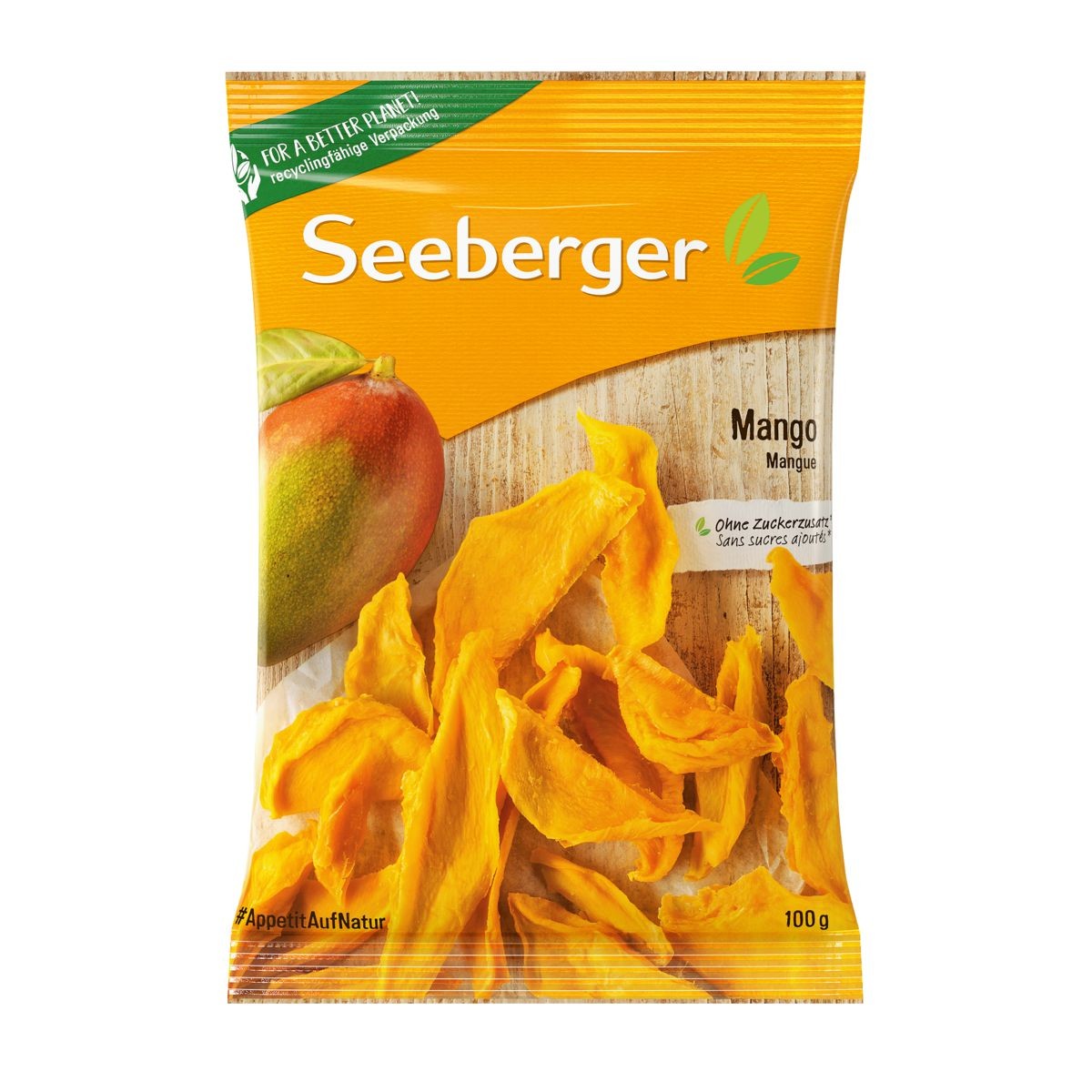 Trvanlivé potraviny - Seeberger Mango plátky 100 g