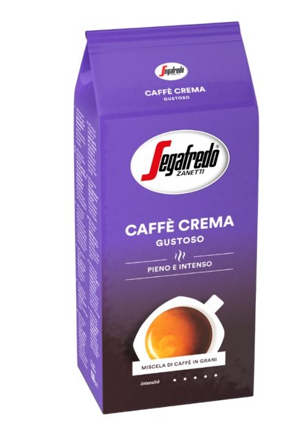 Nápoje - Segafredo Caffe Crema Gustoso Zrnková káva 1kg
