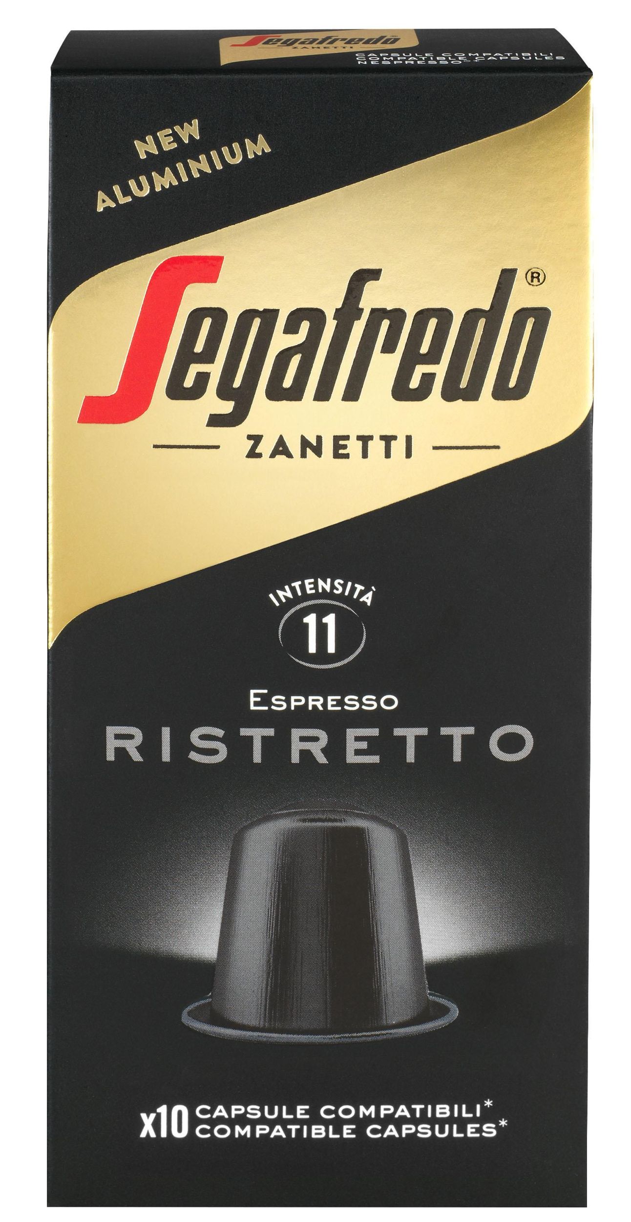 Nápoje - Segafredo Kapsle Ristretto 51g 10ks