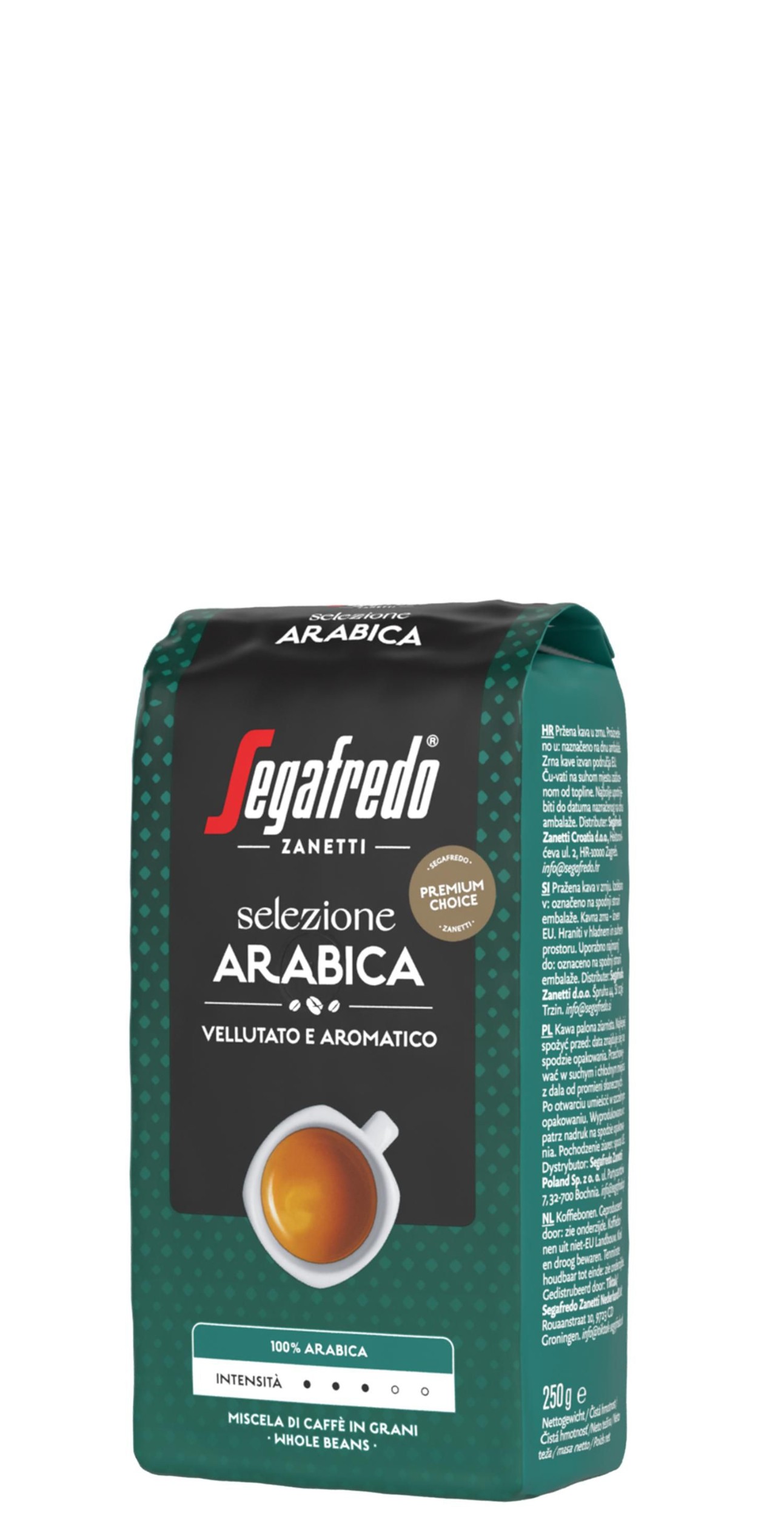 Nápoje - Segafredo Selezione Arabica mletá káva 250 g