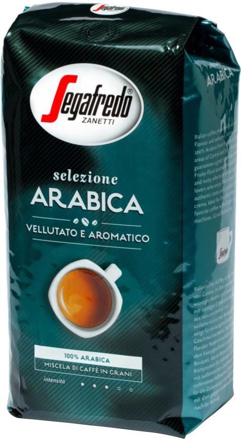 Nápoje - Segafredo Zanetti Selezione Arabica zrnková káva 1 kg