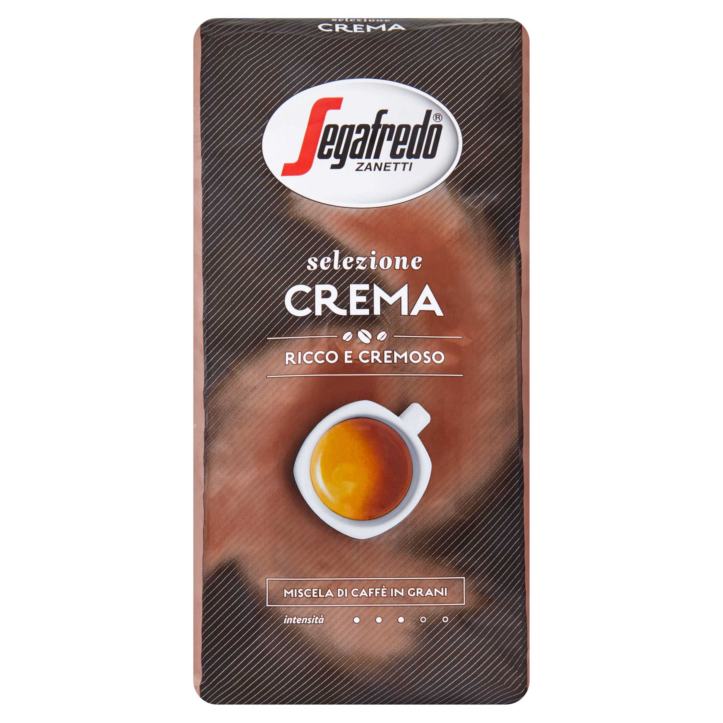 Nápoje - Segafredo Zanetti Selezione Crema káva zrnková 1 kg