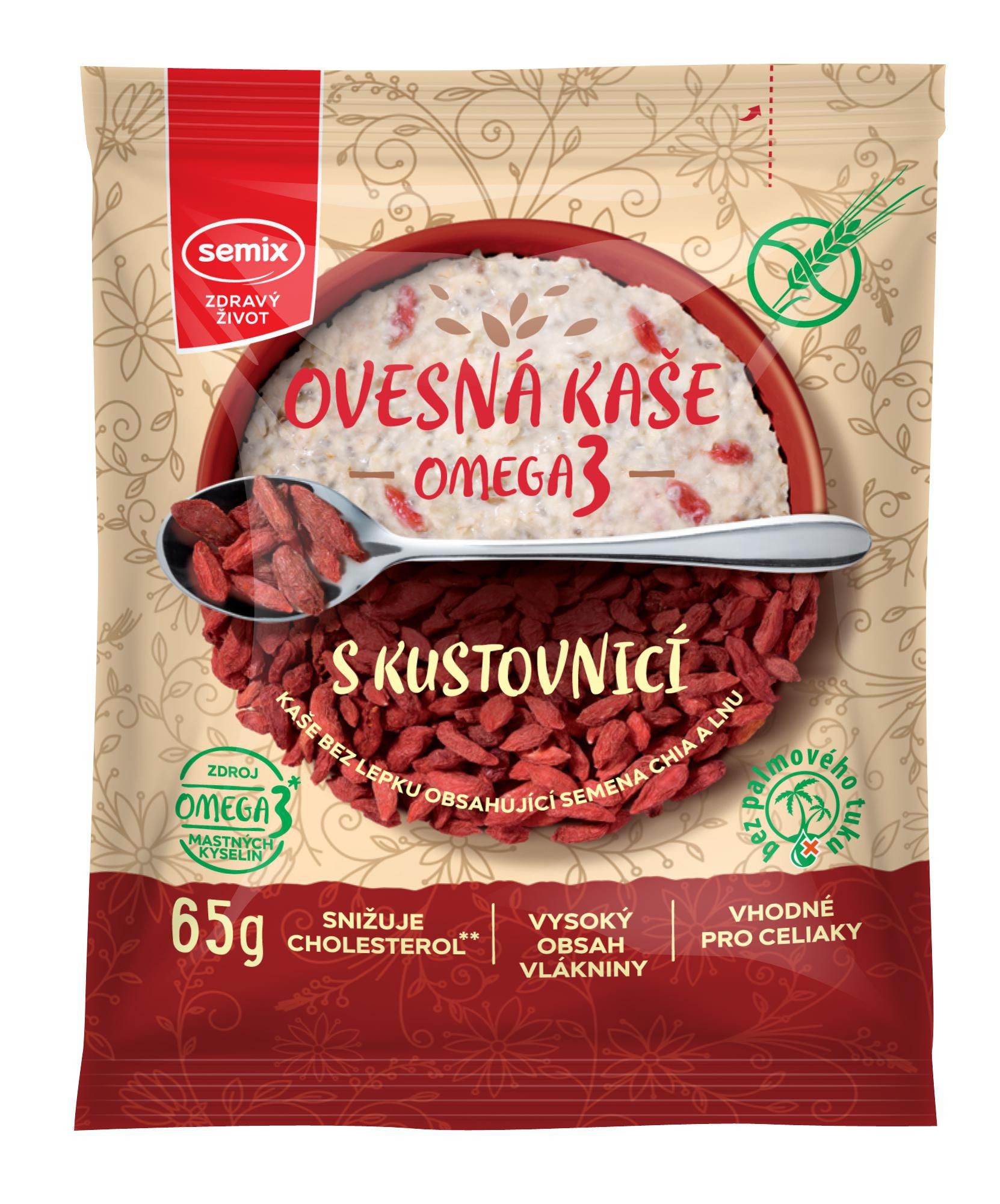 Semix Ovesná kaše s kustovnicí bez lepku 65 g-0