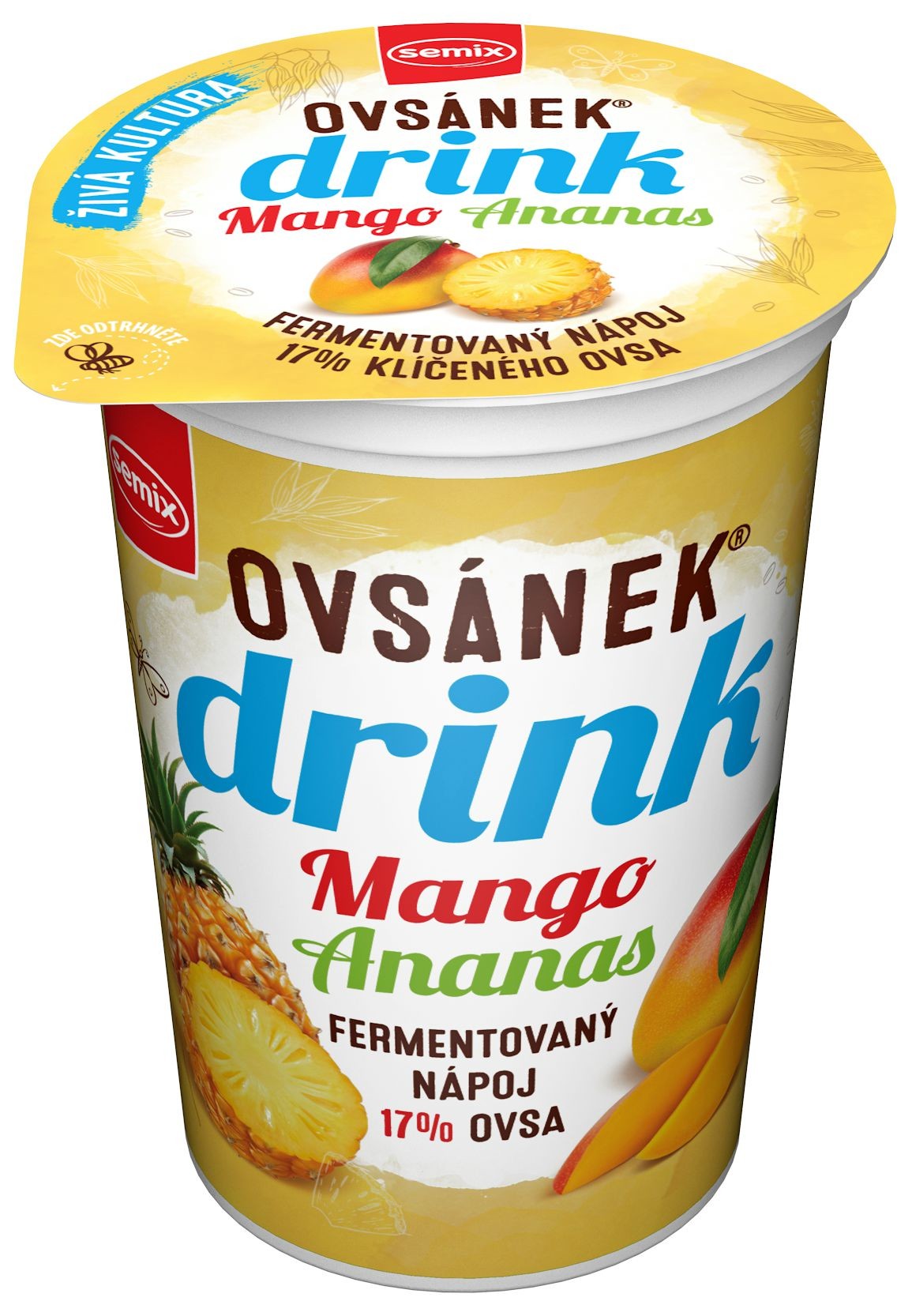 Zdravý svět - Semix Ovsánek drink Mango/Ananas 230 g
