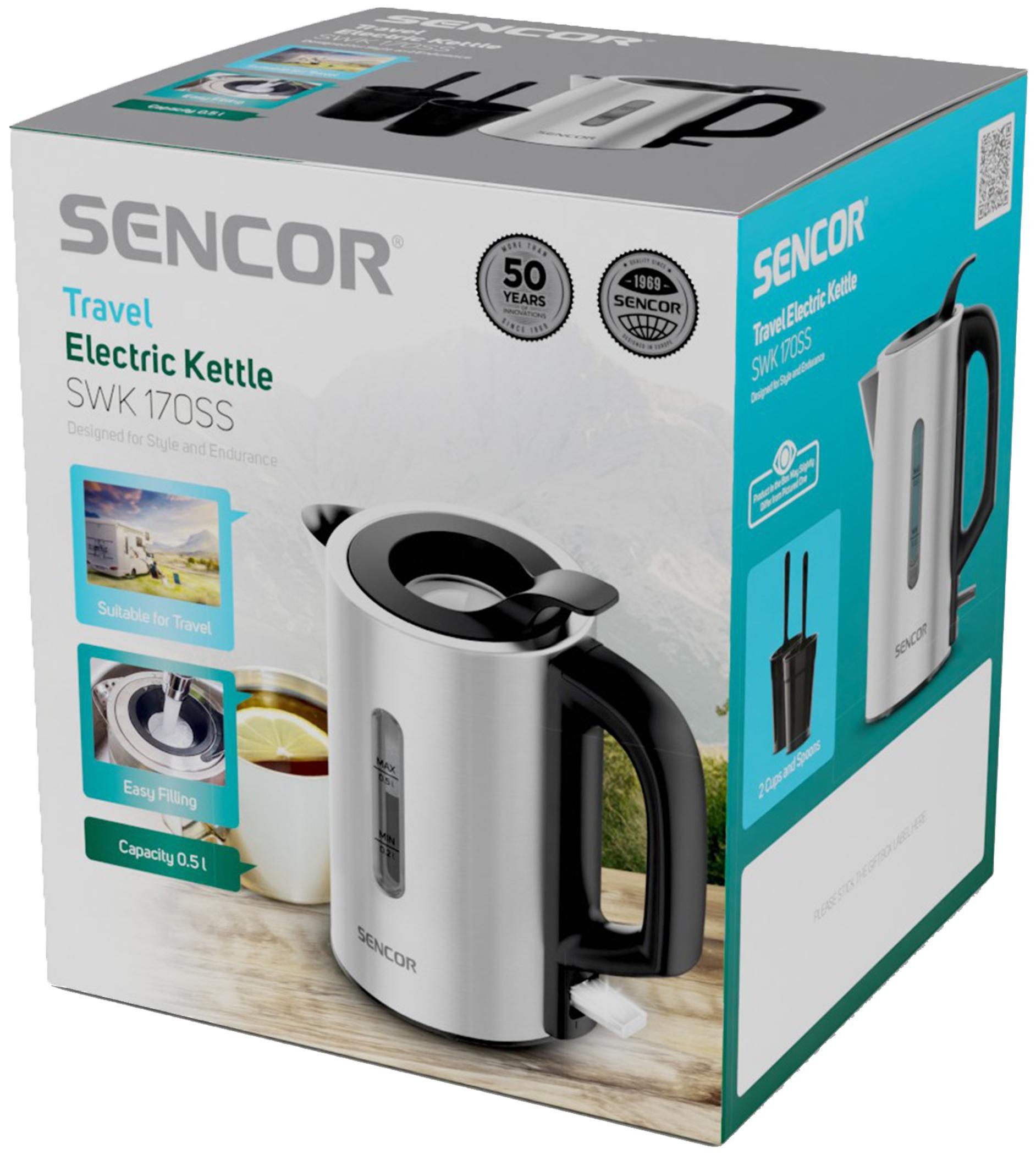 Elektro - Sencor Cestovní varná konvice SWK 170SS