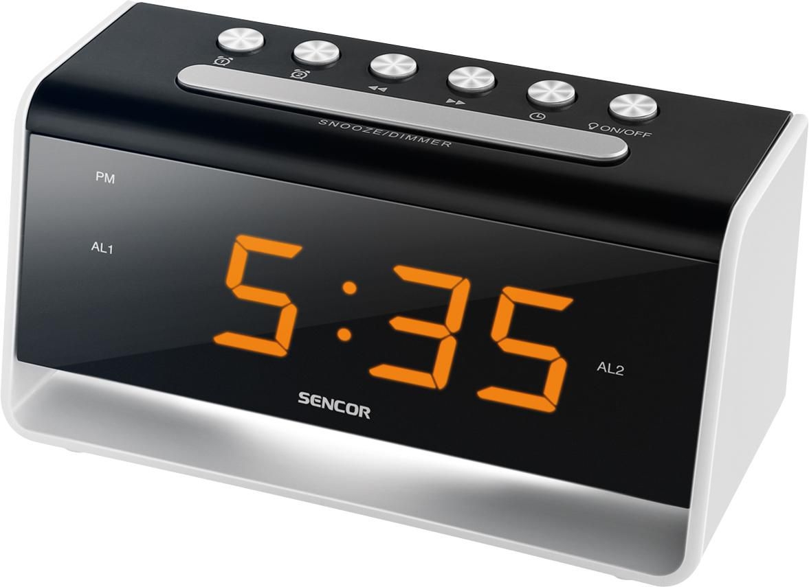 Elektro - Sencor Hodiny s budíkem+LED SDC 4400W