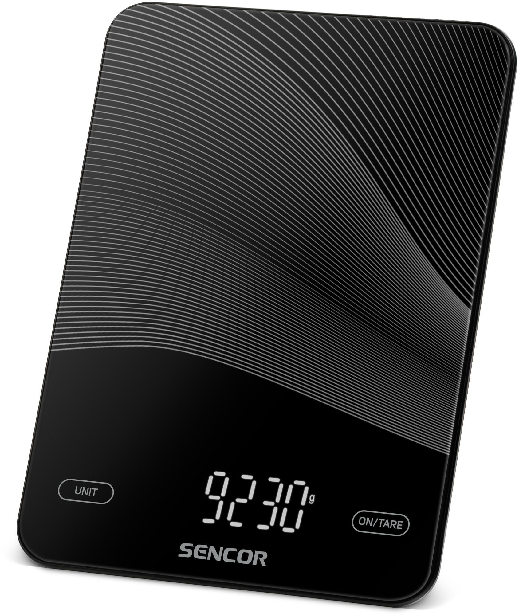 Domácnost a Zahrada - Sencor Kuchyňská váha SKS 7700BK