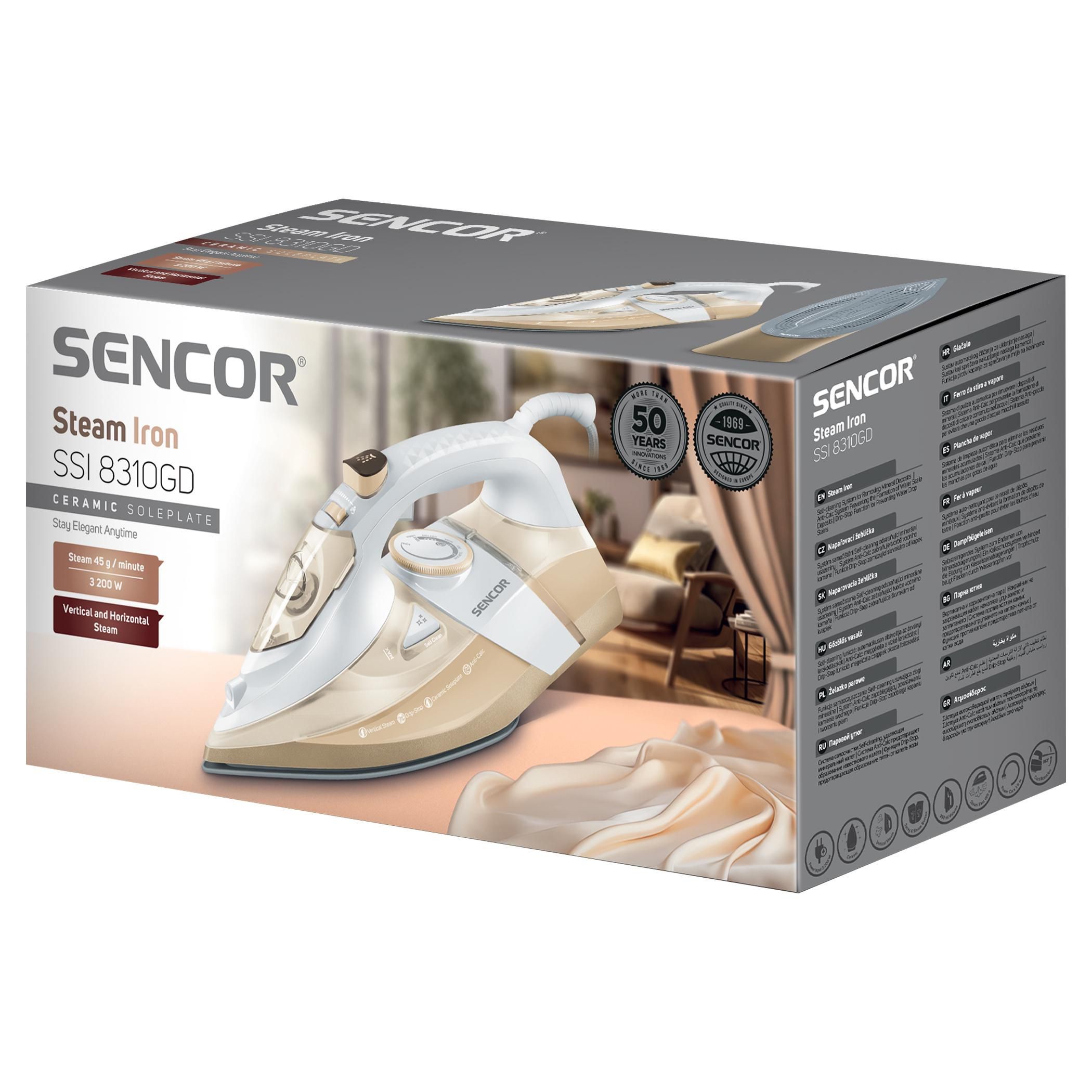 Elektro - Sencor Napařovací žehlička SSI 8310GD