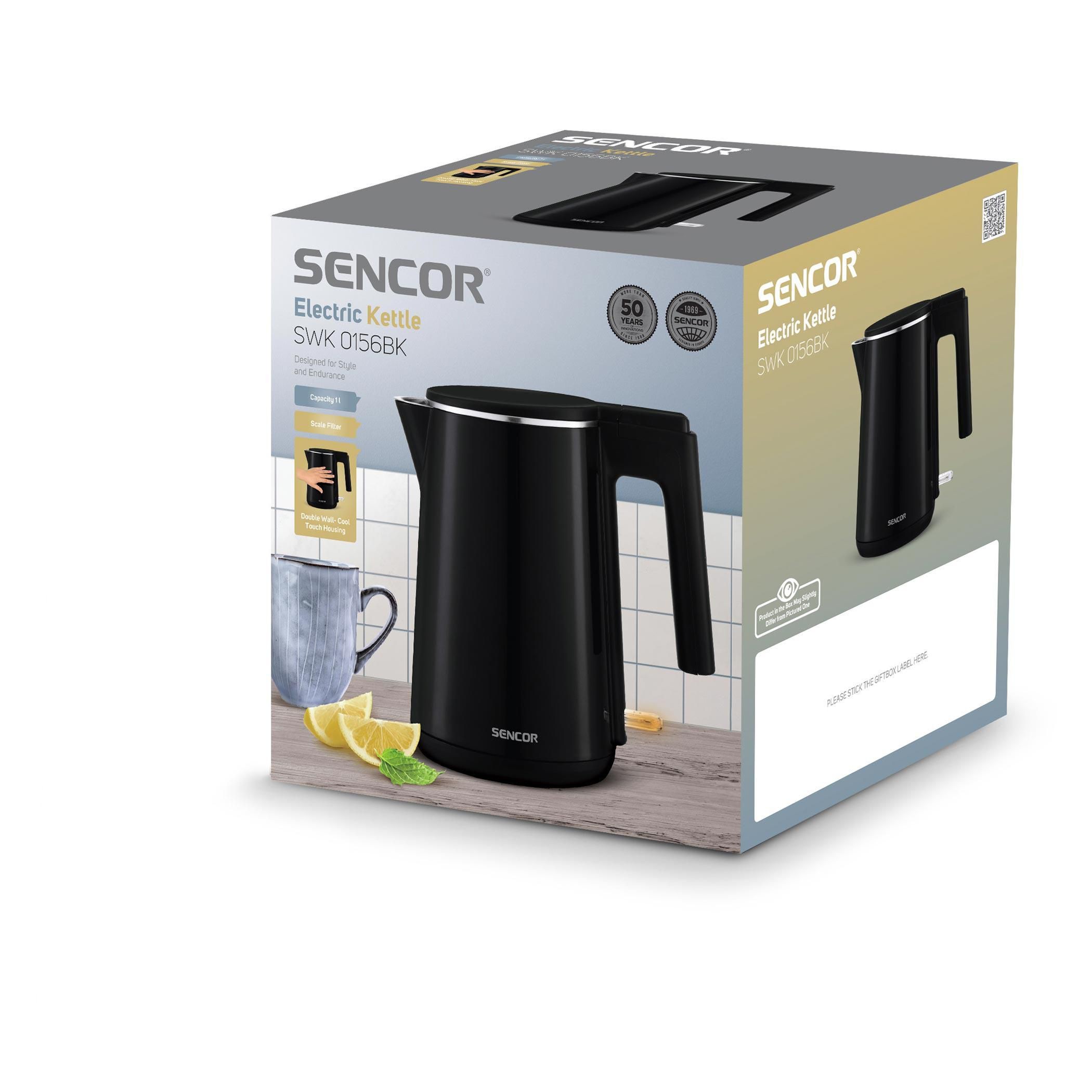 Elektro - Sencor Varná konvice SWK 0156BK