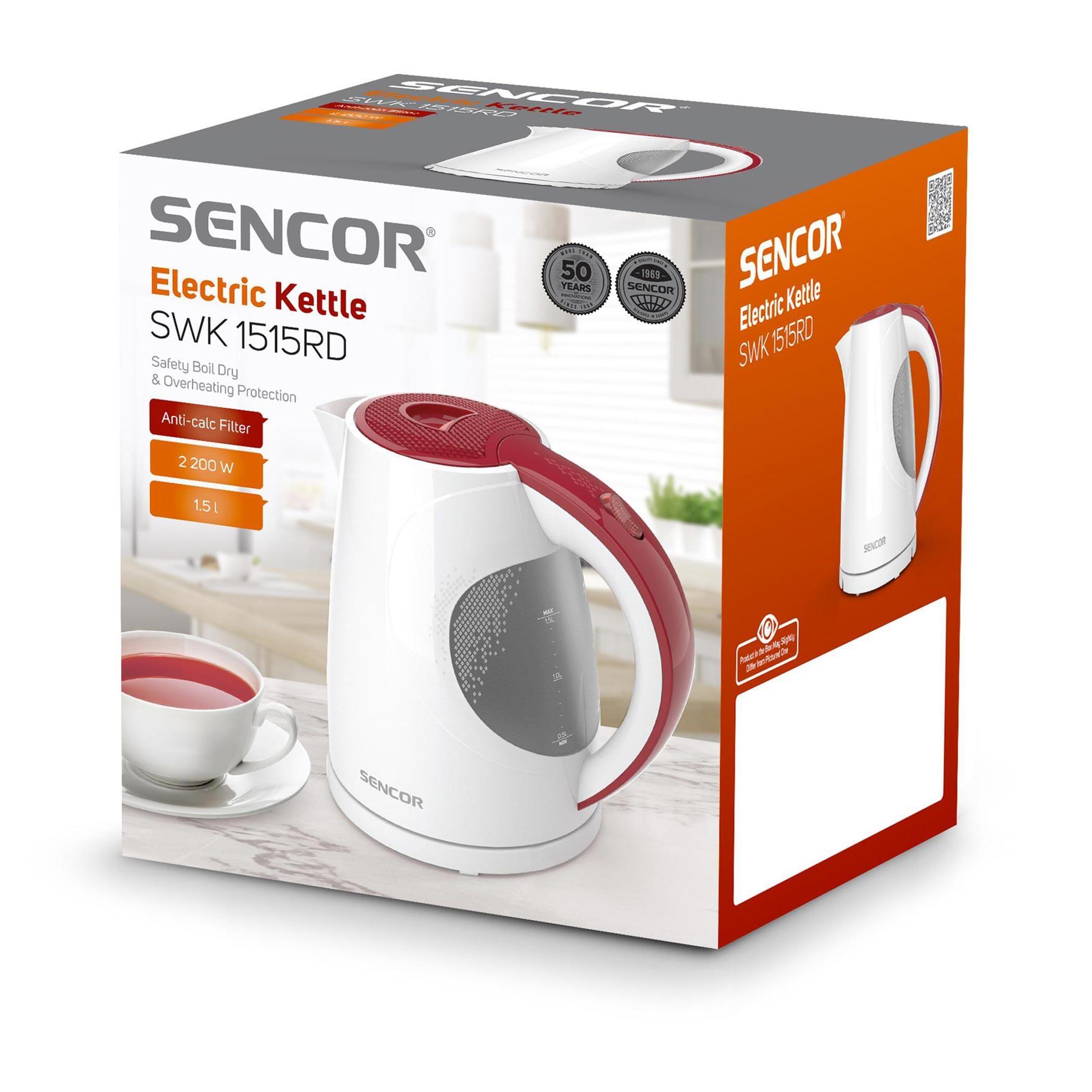 Elektro - Sencor Varná konvice SWK 1515RD