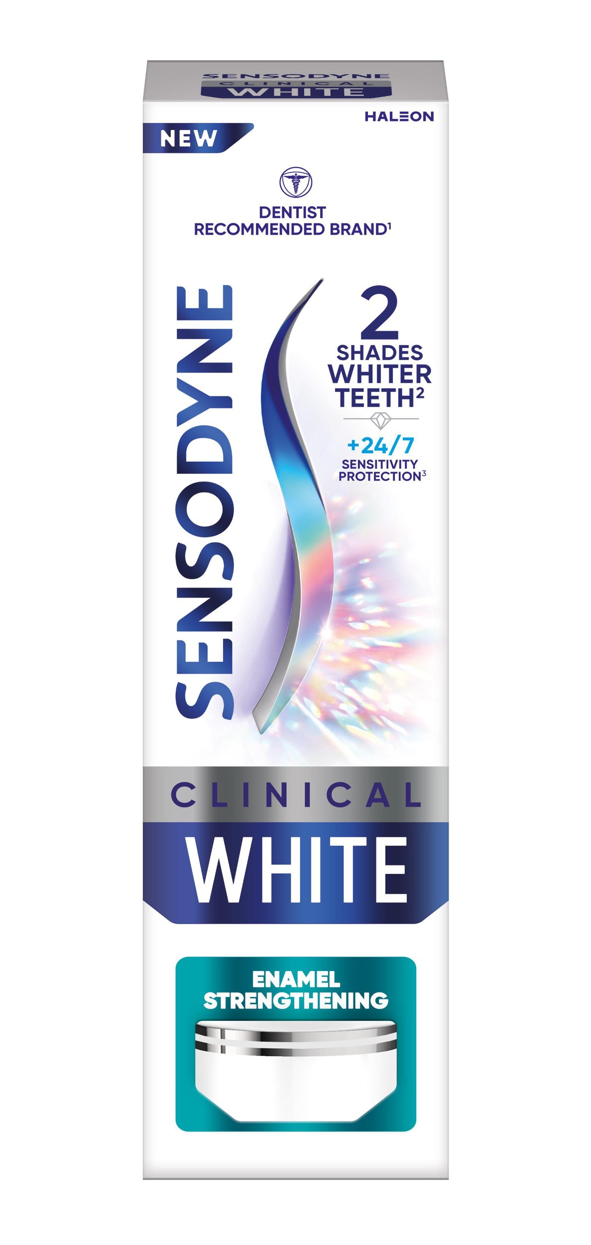 Drogerie a kosmetika - Sensodyne Clinical White Enamel Strengthening