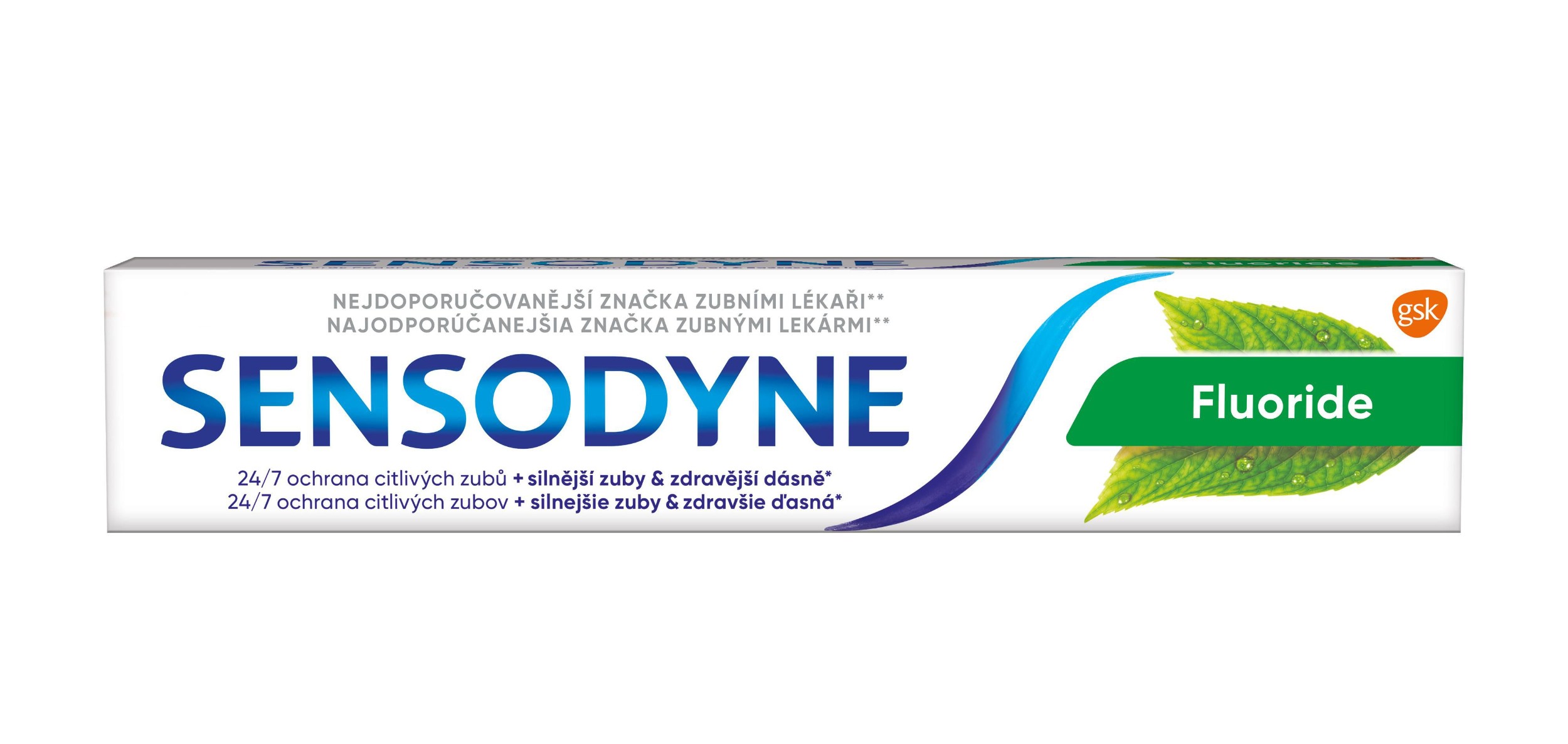Drogerie a kosmetika - Sensodyne Fluoride zubní pasta pro citlivé zuby 75 ml