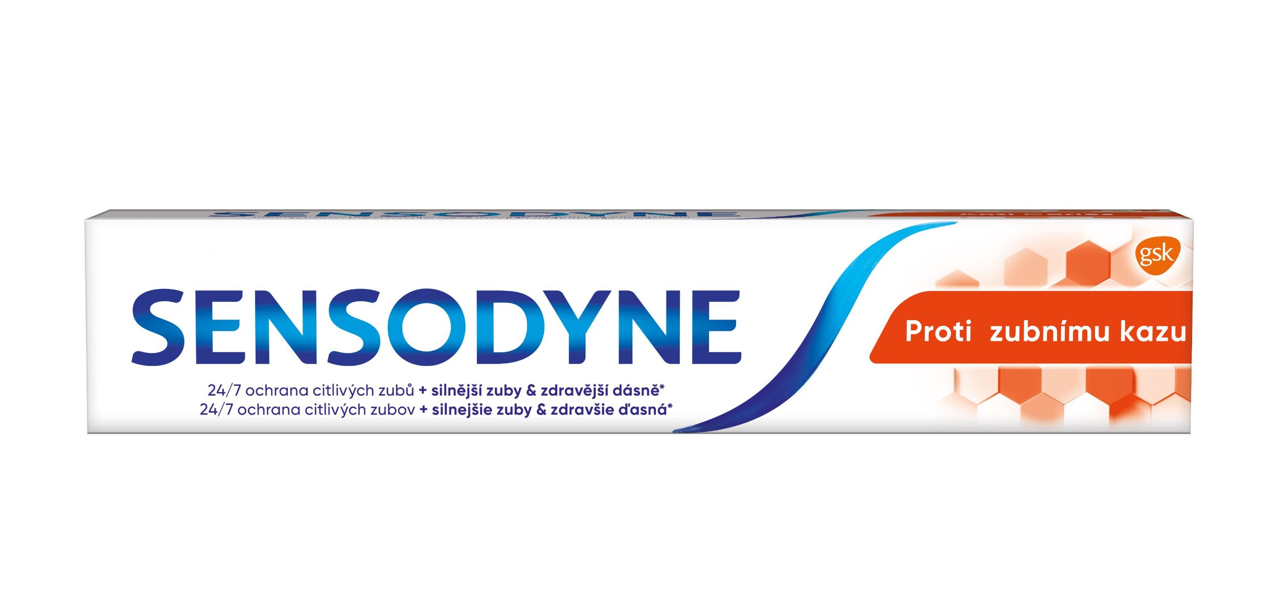 Drogerie a kosmetika - Sensodyne Proti zubnímu kazu zubní pasta s fluoridem 75ml