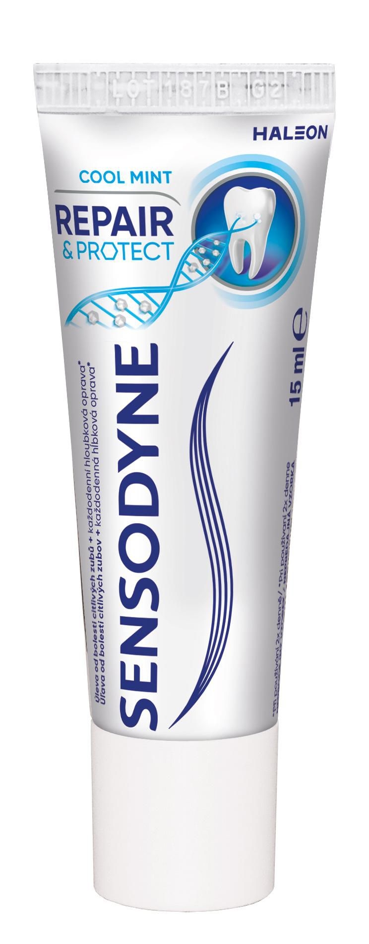 Drogerie a kosmetika - Sensodyne repair & protect zubní pasta 15ml