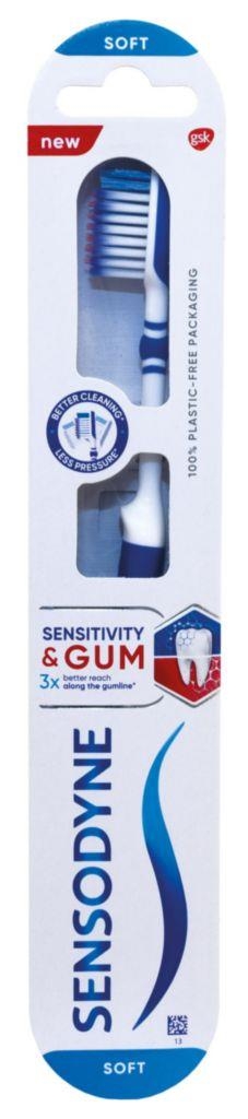 Drogerie a kosmetika - Sensodyne Sensitivity & Gum Soft Zubní kartáček 1 ks