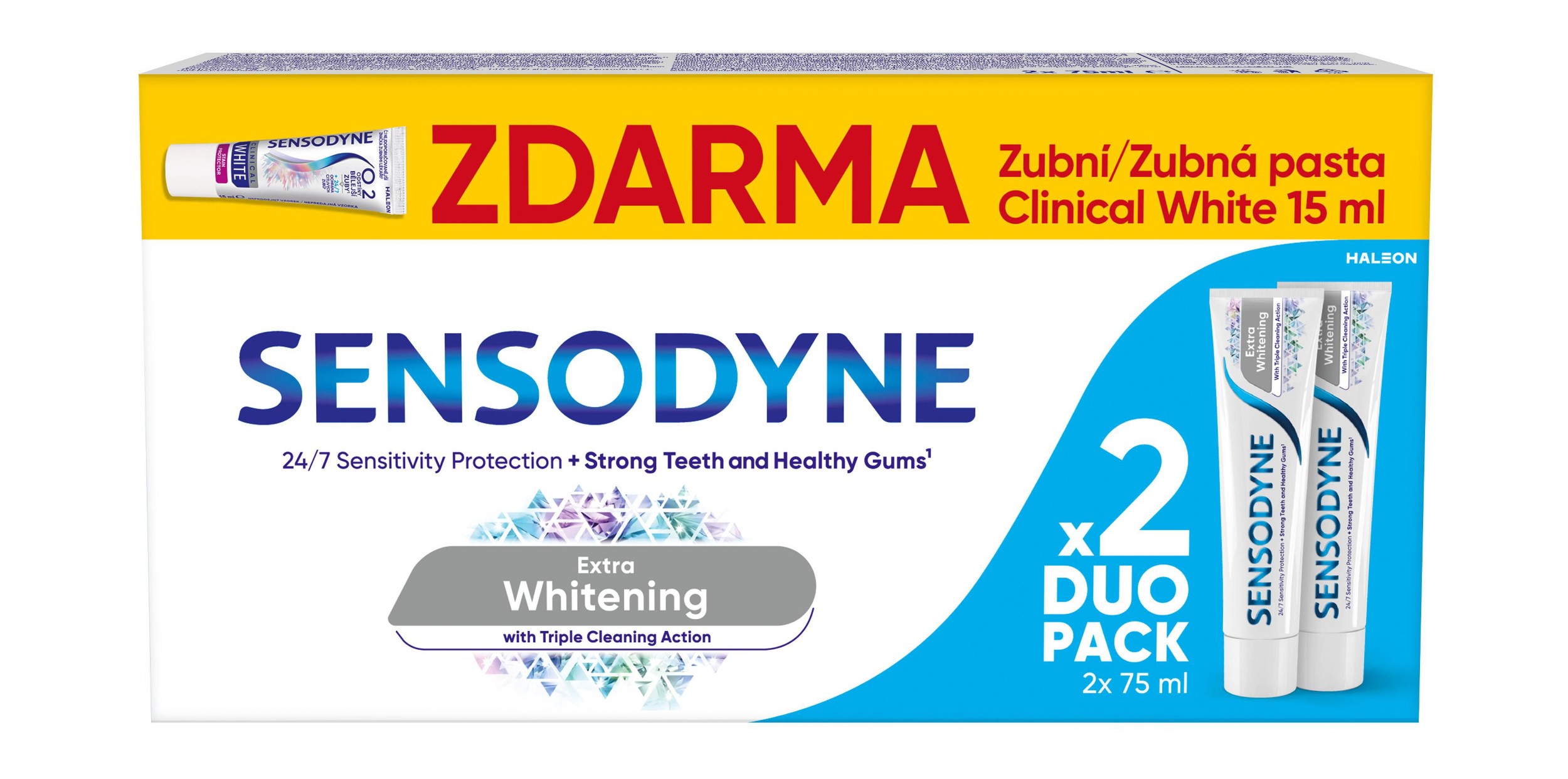 Sensodyne zubní pasta 2x75ml-0