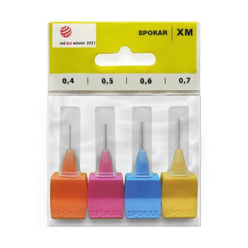Drogerie a kosmetika - Set mezizubních kartáčků XM á 4ks