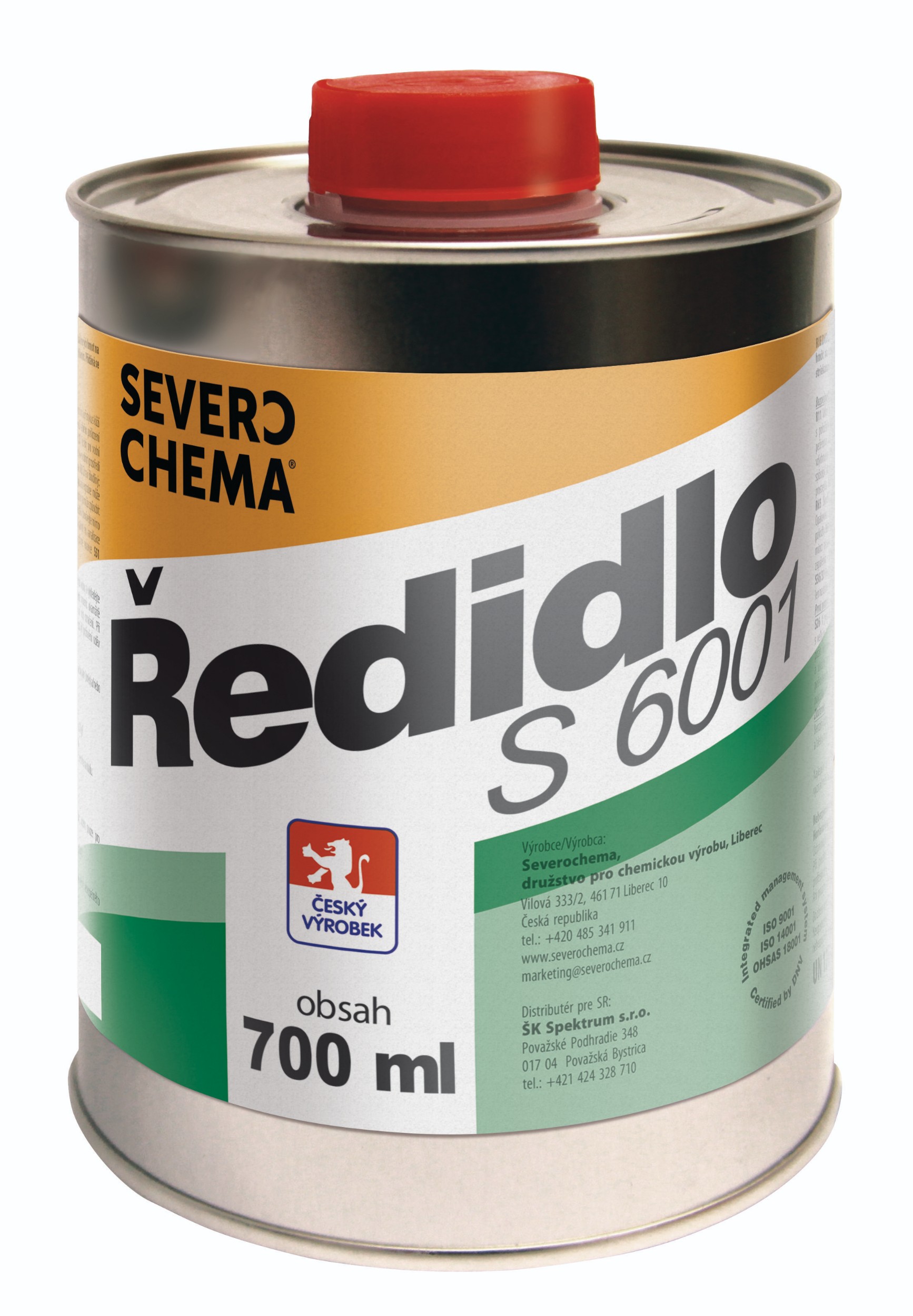 Domácnost a Zahrada - Severochema Ředidlo 6001 700 ml