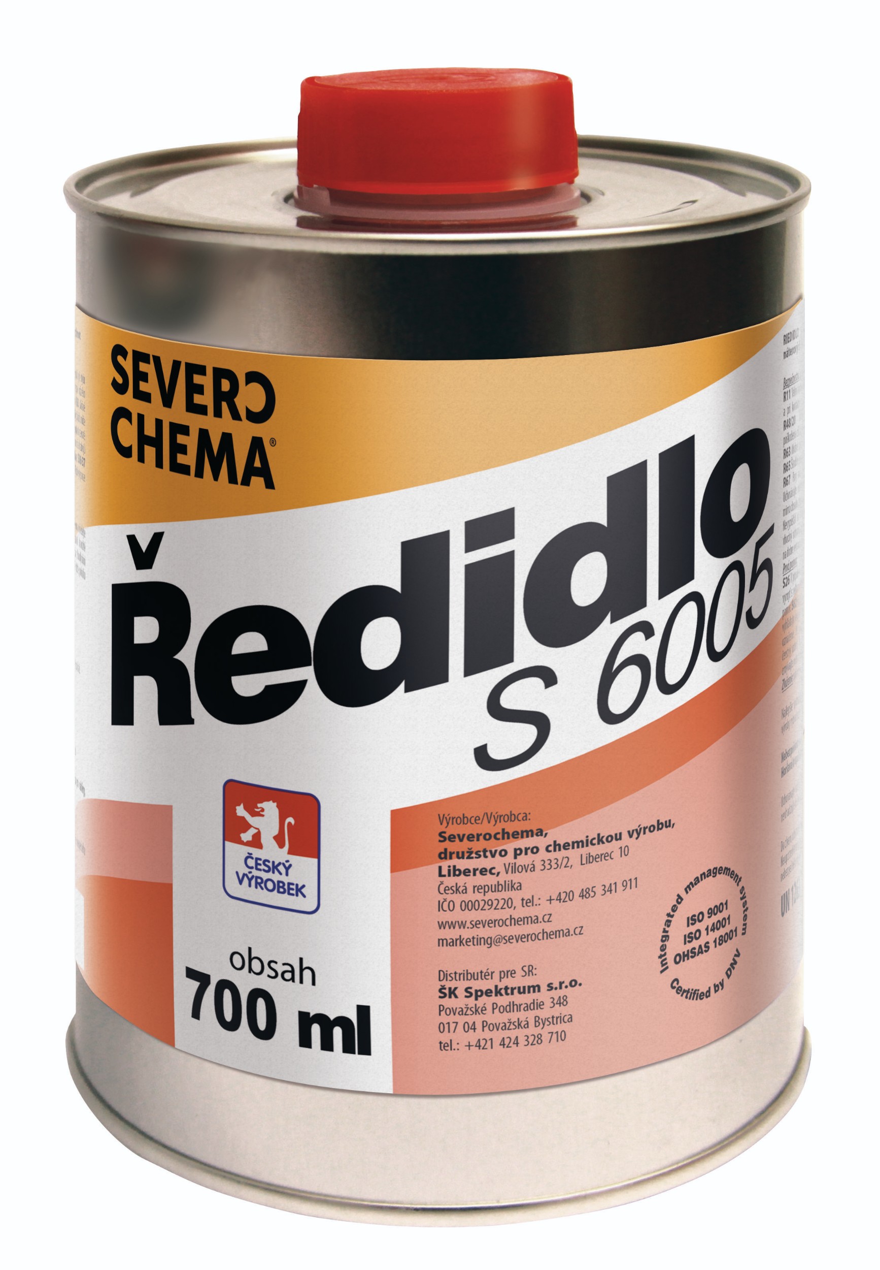 Domácnost a Zahrada - Severochema Ředidlo 6005 700 ml