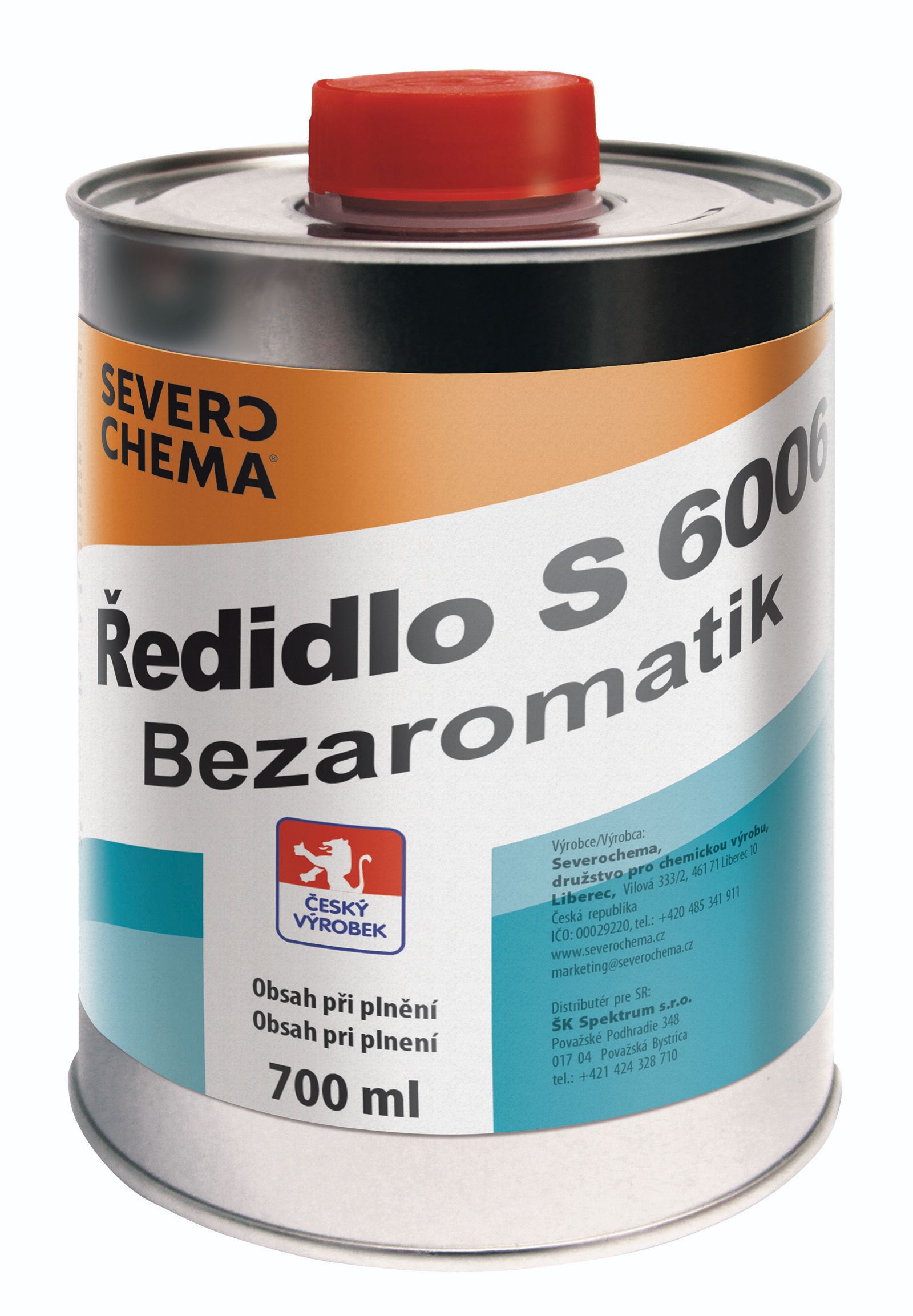 Domácnost a Zahrada - Severochema Ředidlo 6006 bezaromatik 700 ml