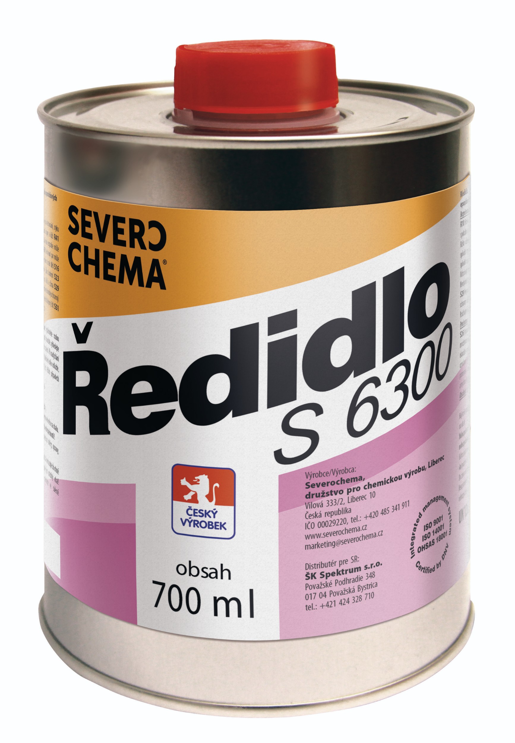 Domácnost a Zahrada - Severochema Ředidlo 6300 700 ml
