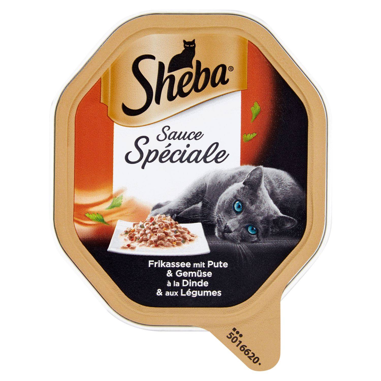 Svět zvířat - Sheba Frikasé krůtí se zeleninou 85 g