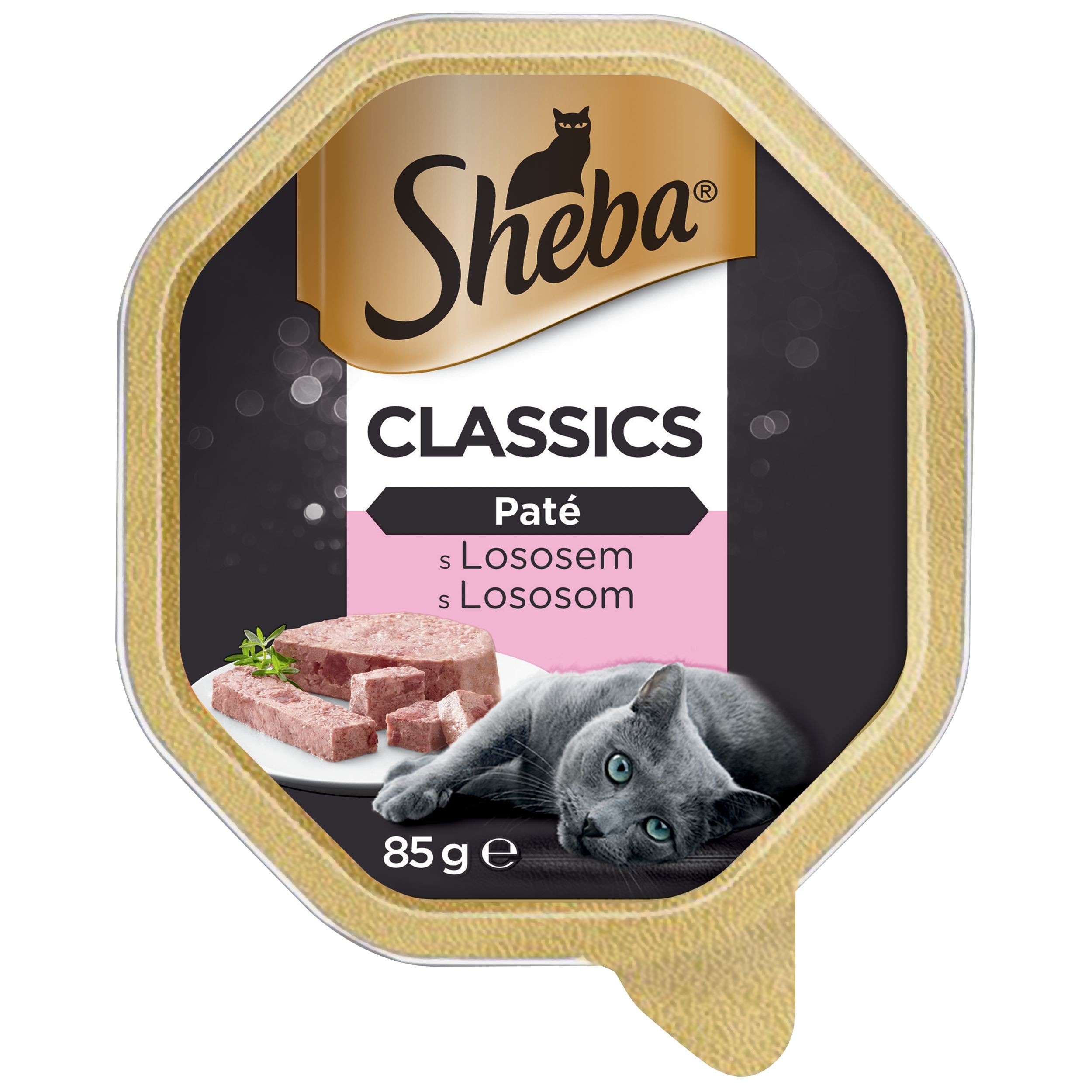 Svět zvířat - Sheba Vanička s lososem 85 g