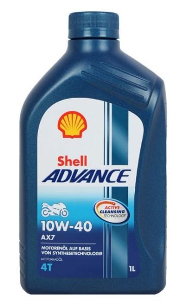 Auto-moto - Shell Advance 4T AX7 10W-40_12*1l