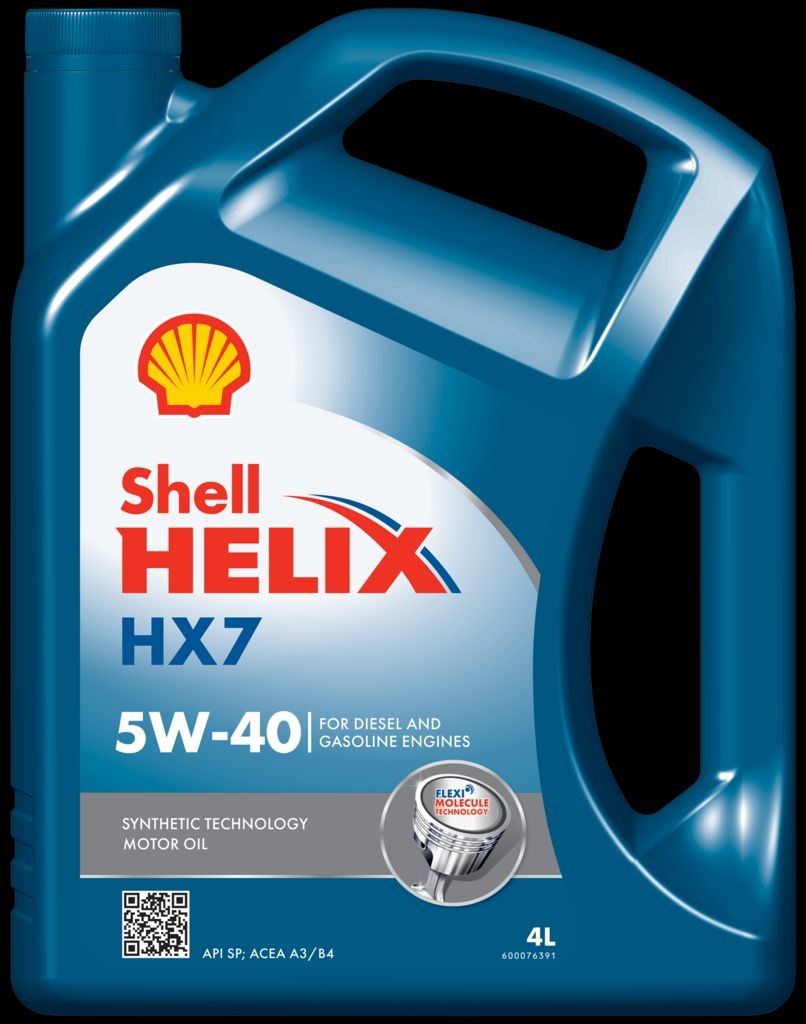 Auto-moto - Shell Helix HX7 5W-40_4*4l