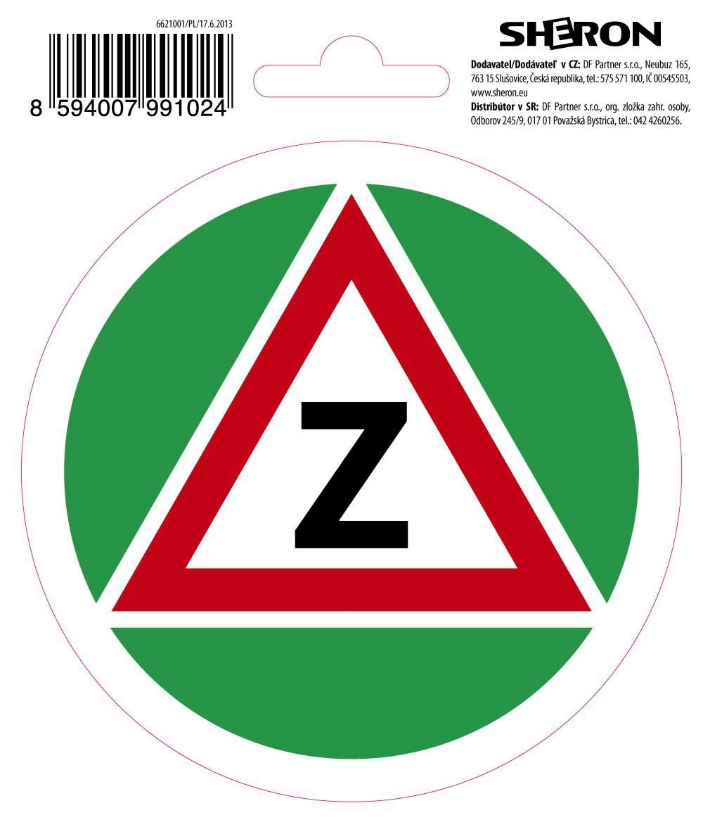 Auto-moto - Sheron Samolepka - Začátečník
