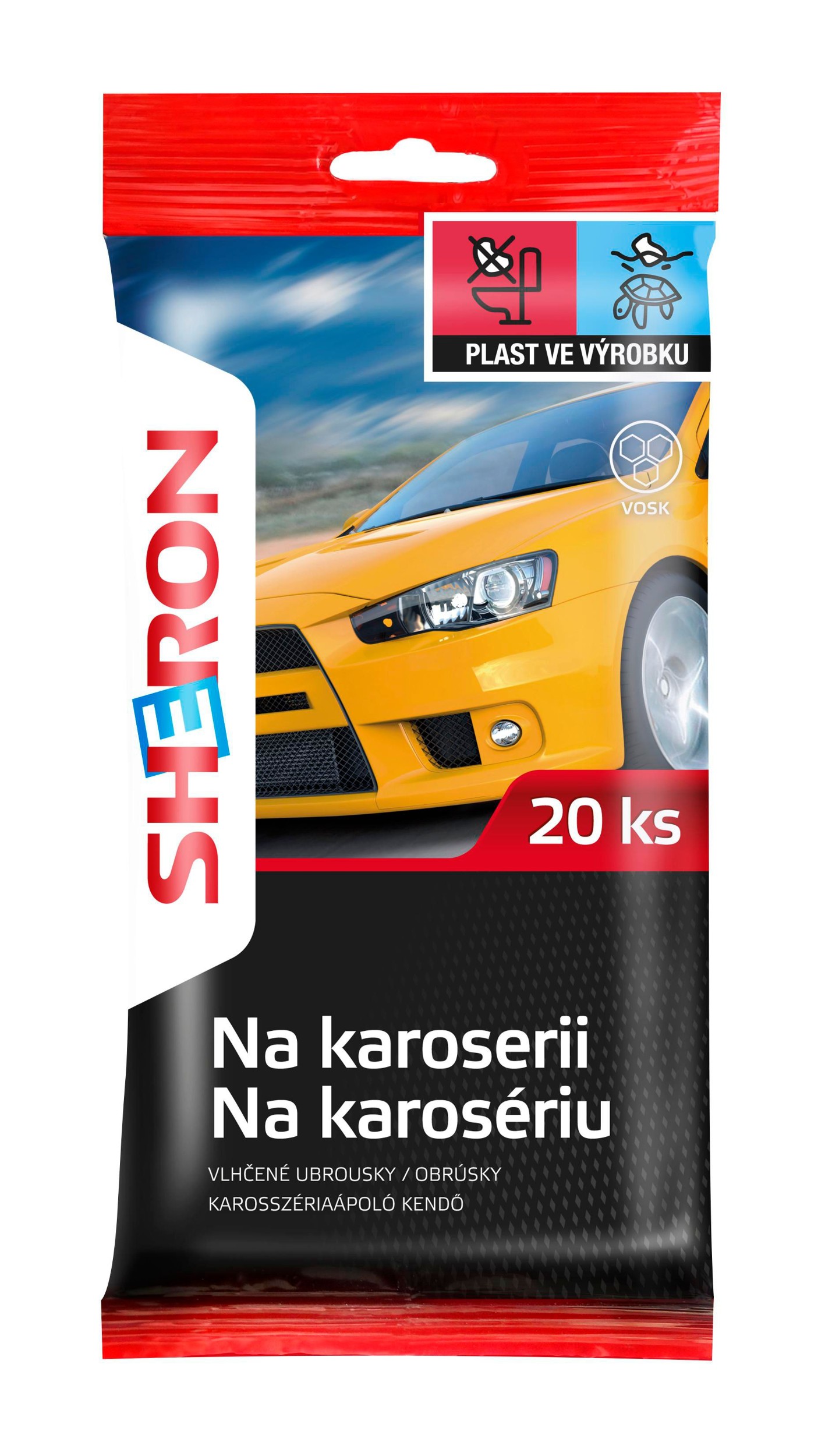 Auto-moto - Sheron Ubrousky na karoserii 20 ks