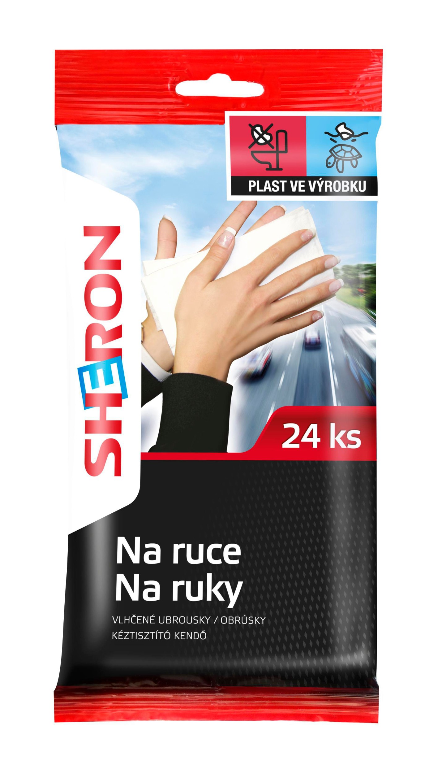 Auto-moto - Sheron Ubrousky na ruce 24 ks